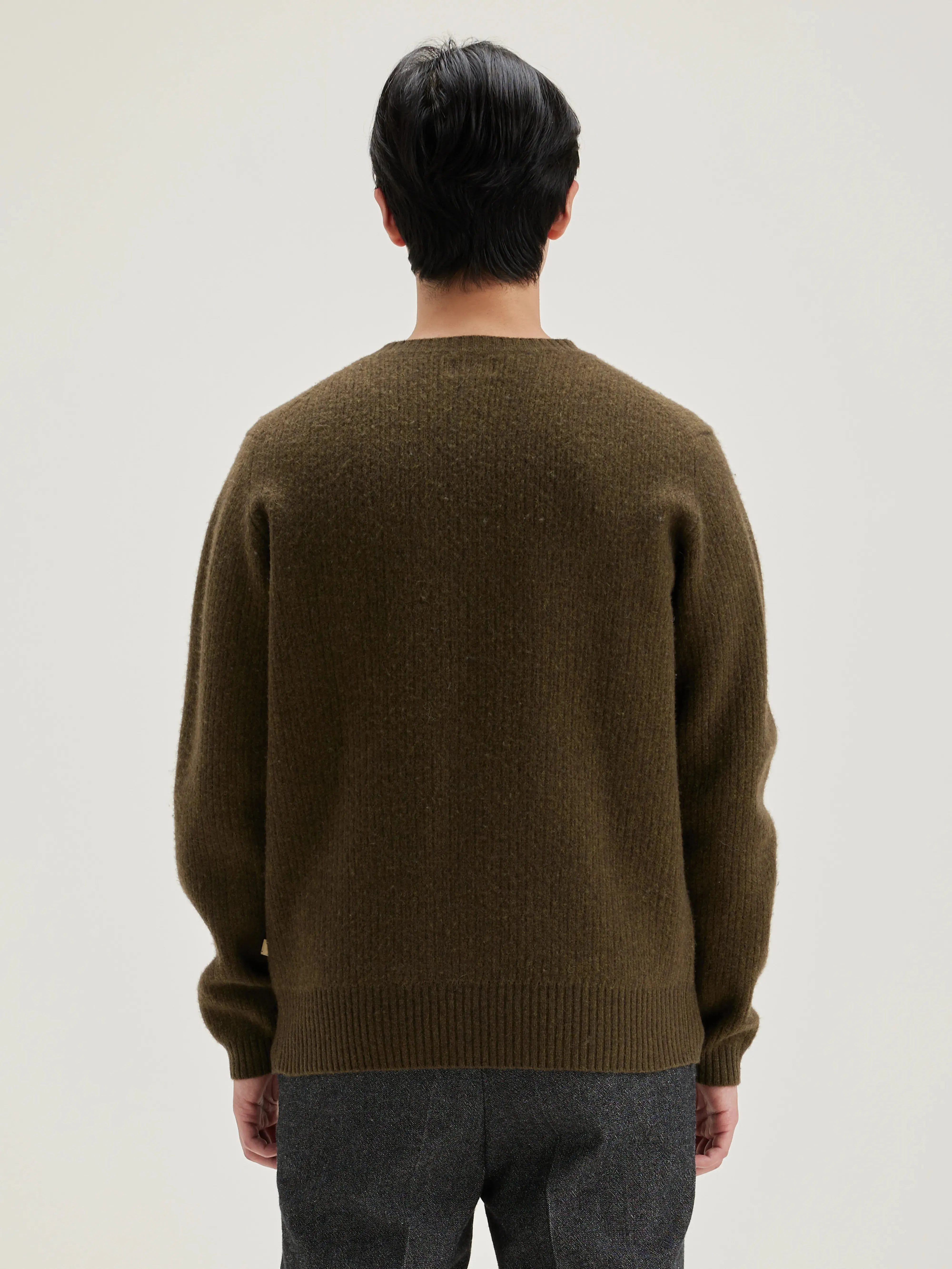 Geich crew-neck sweater (242 / M / MILITARY) sold by Bellrose product image thumbnail 4
