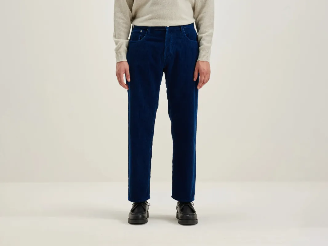 Percy dad-style trousers (242 / M / INDIGO) sold by Bellrose