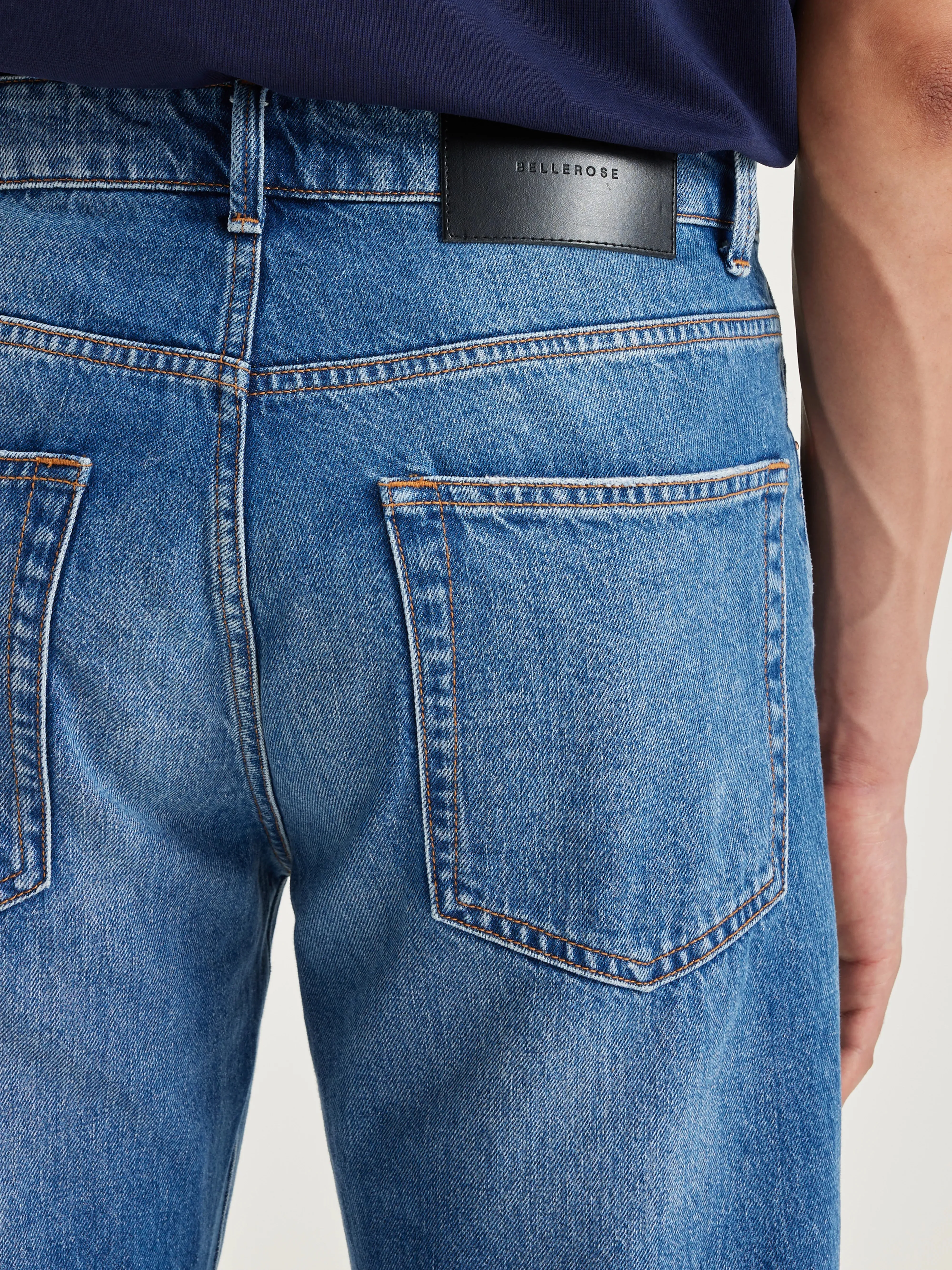 Keegan straight jeans (242 / M / MD BLUE BLEACH) sold by Bellrose product image thumbnail 5