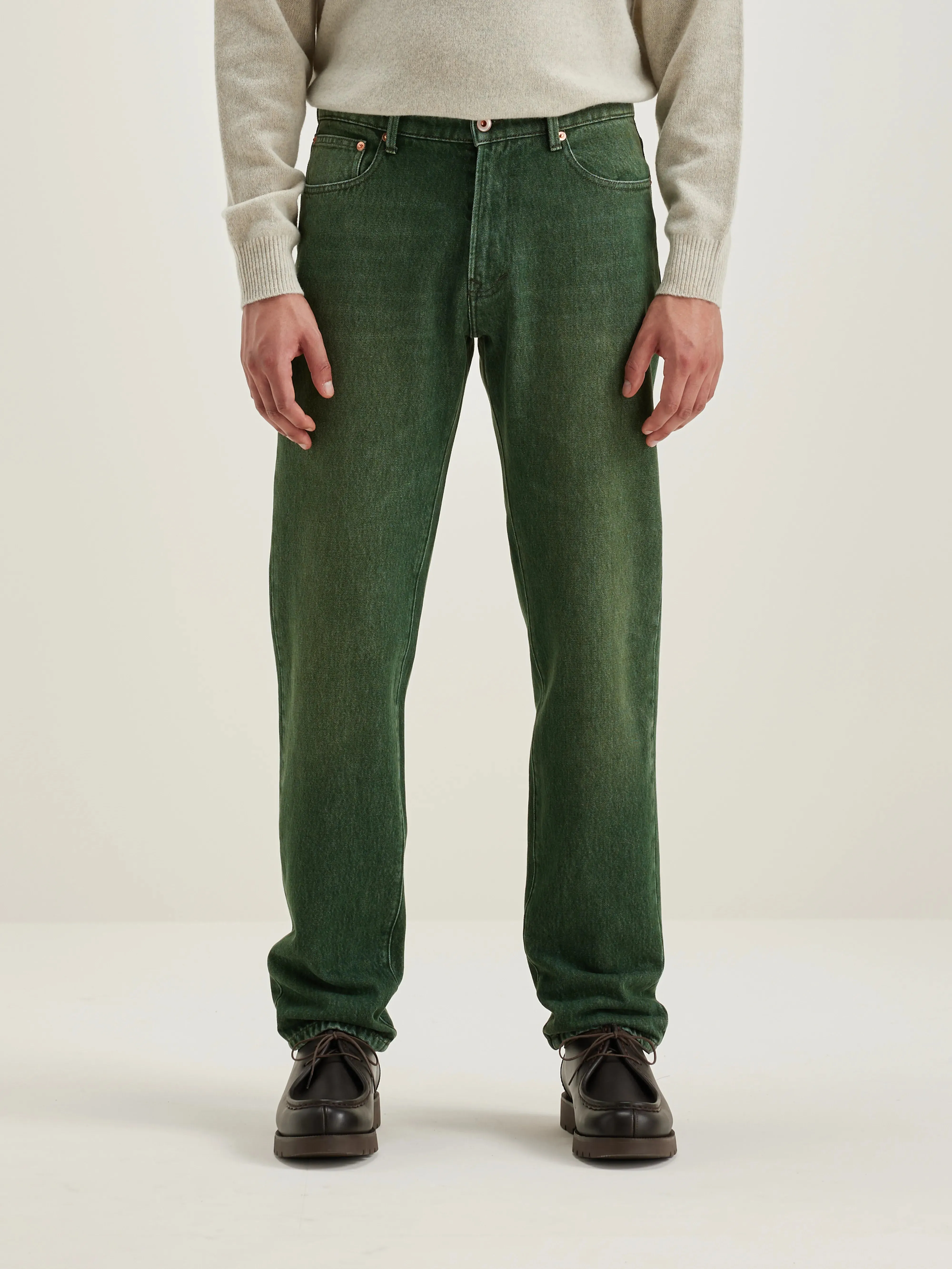 Keegan straight jeans (242 / M / GREEN USED) sold by Bellrose product image thumbnail 2