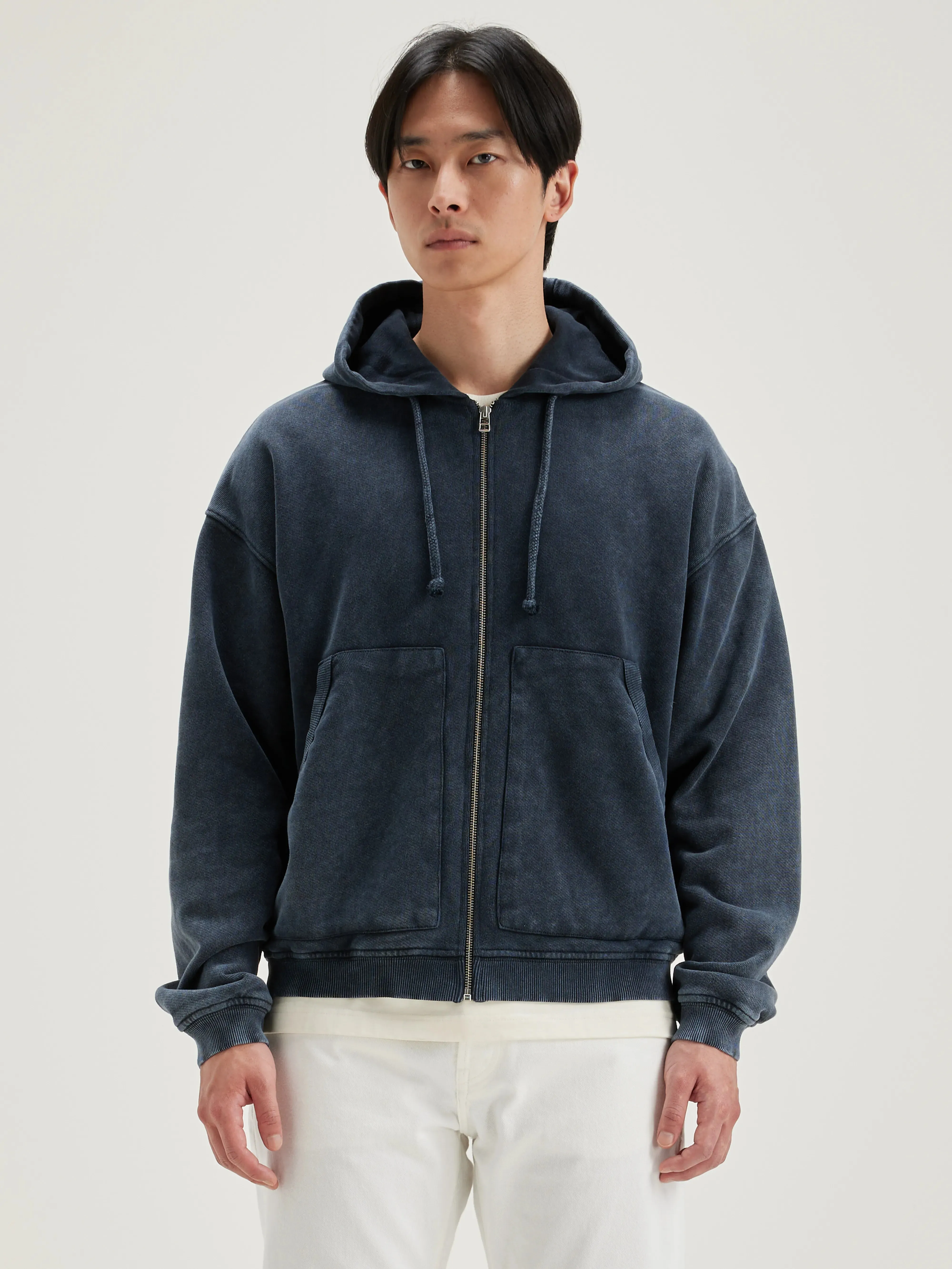 Falkon zip-up hoodie (242 / M / BLACK BLUE) sold by Bellrose product image thumbnail 2
