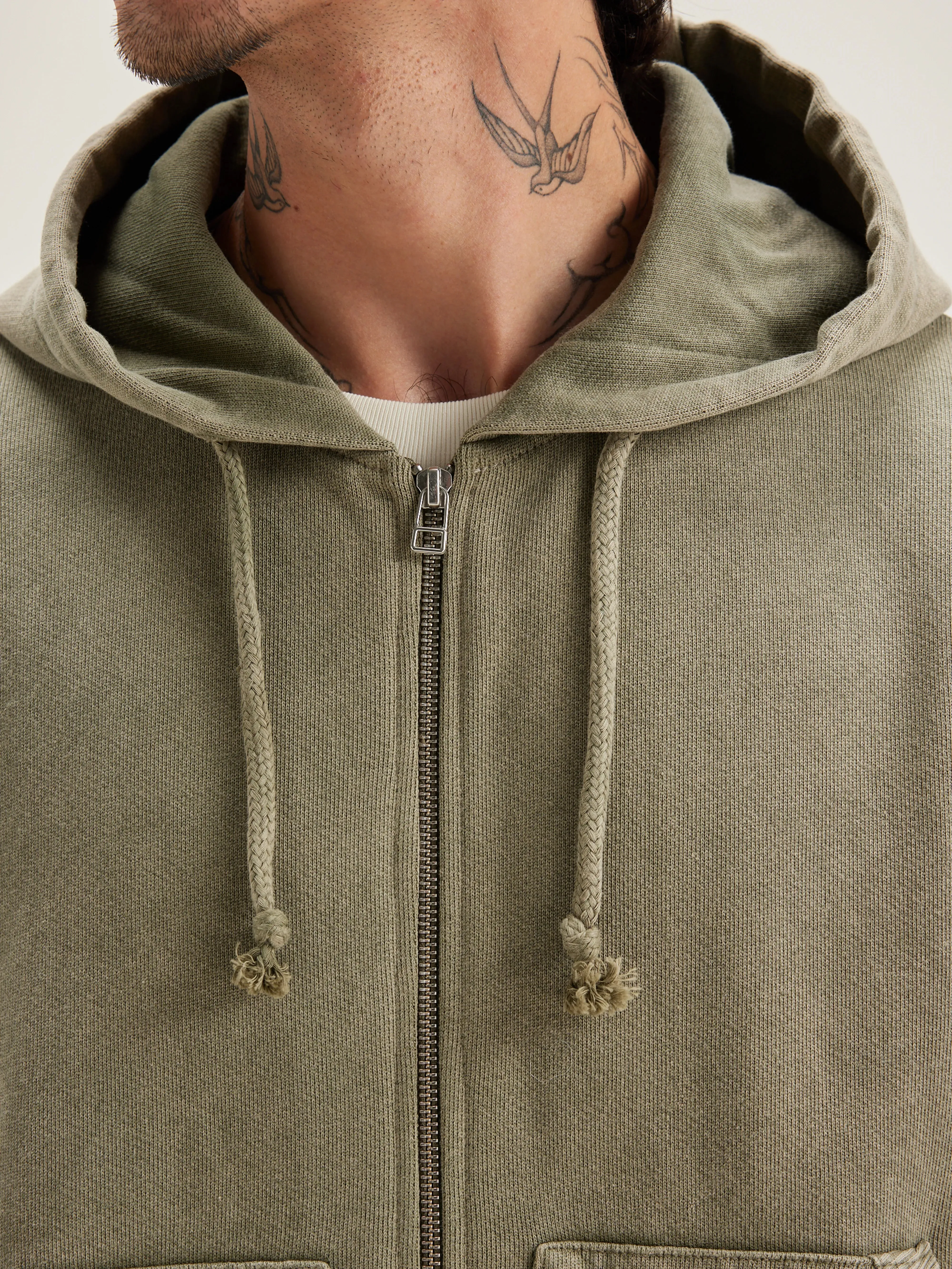 Falkon zip-up hoodie (242 / M / MILITARY) sold by Bellrose product image thumbnail 5