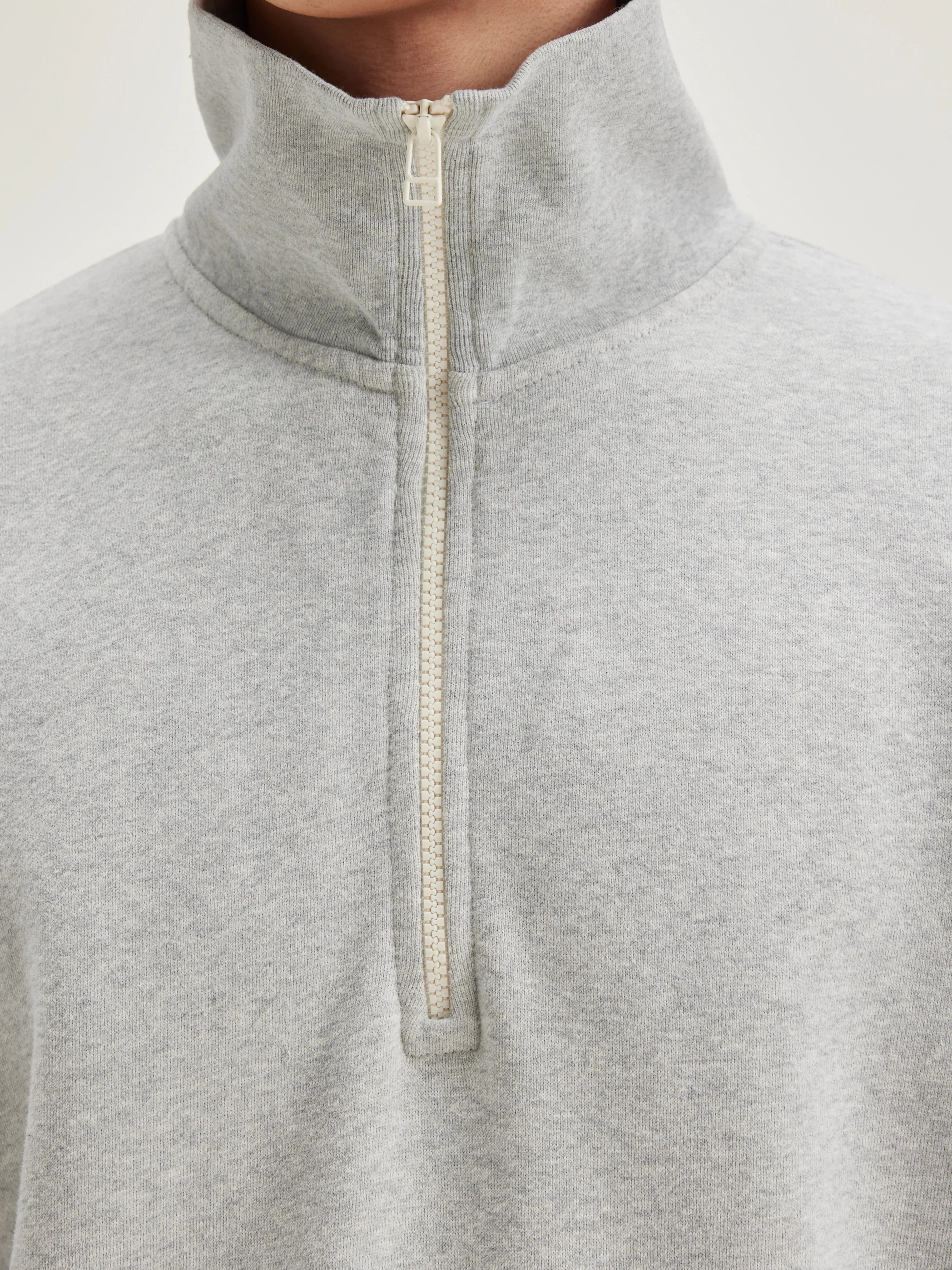 Faber zipped-collar sweatshirt (242 / M / H. GREY) sold by Bellrose product image thumbnail 5