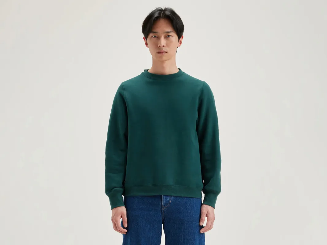 Flock crew-neck sweatshirt (242 / M / SCARABEE) sold by Bellrose