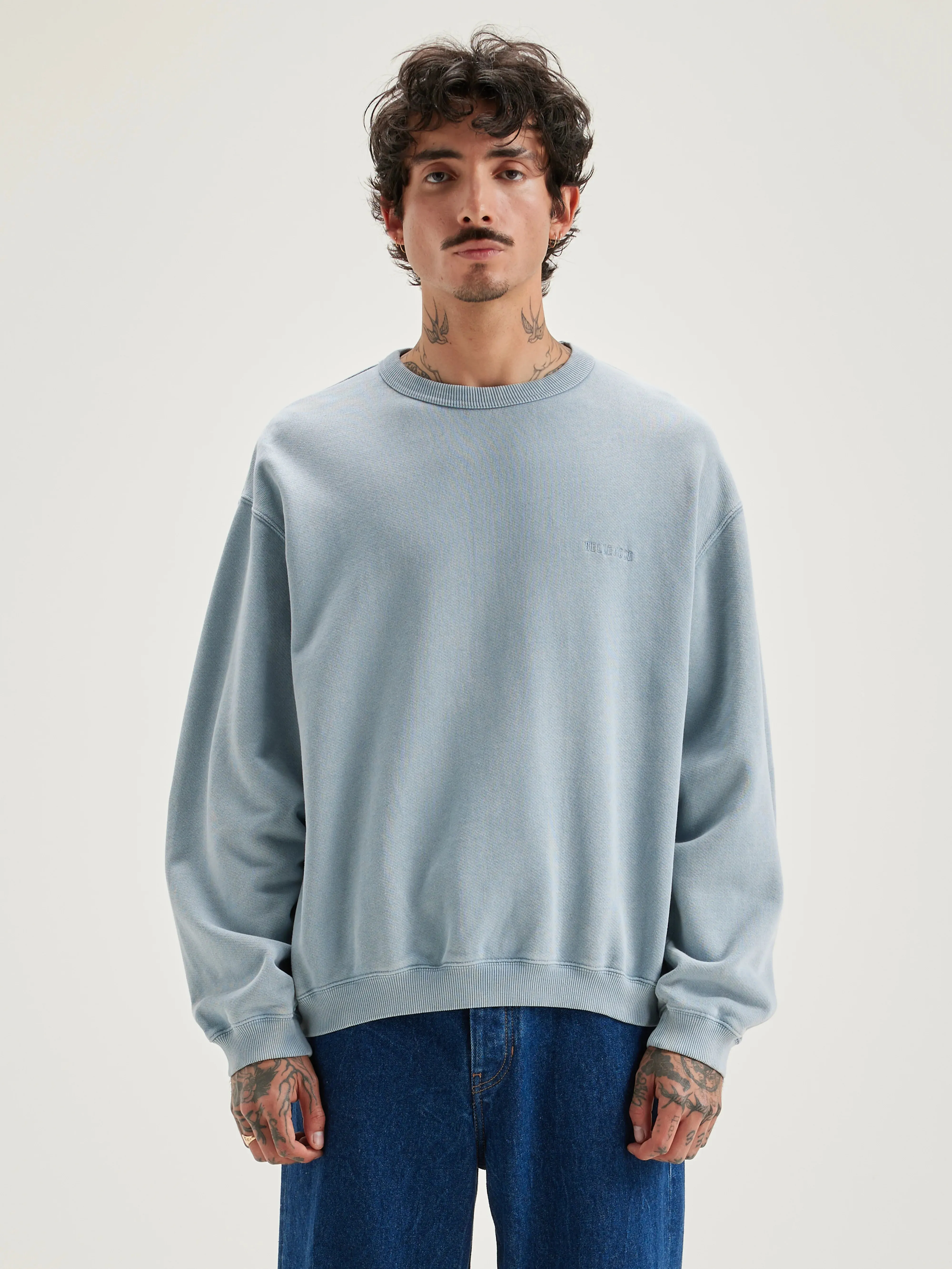 Fabien crew-neck sweatshirt (242 / M / CHAMBRAY) sold by Bellrose product image thumbnail 2