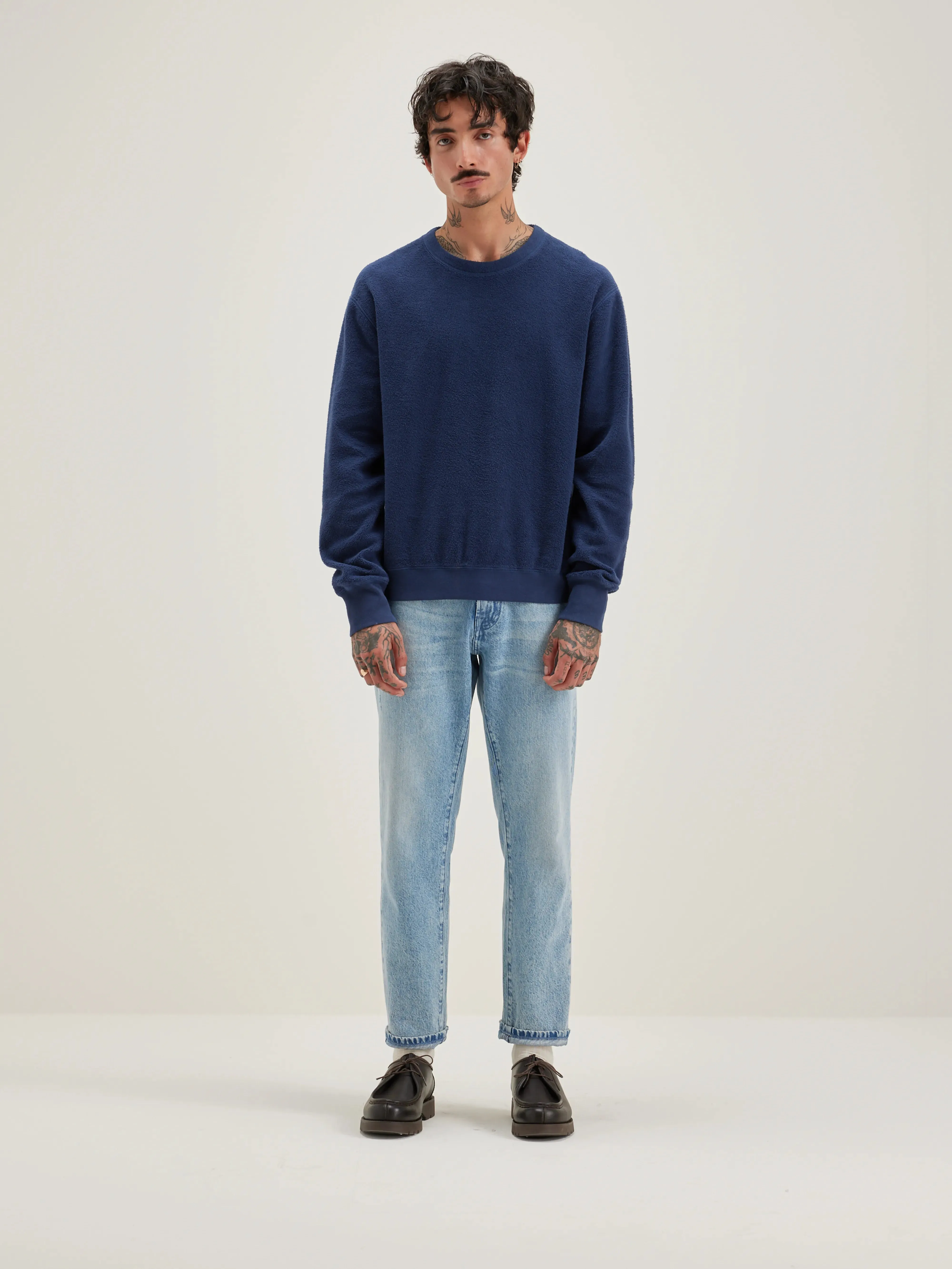 Matt crew-neck sweatshirt (242 / M / INK) sold by Bellrose product image thumbnail 3