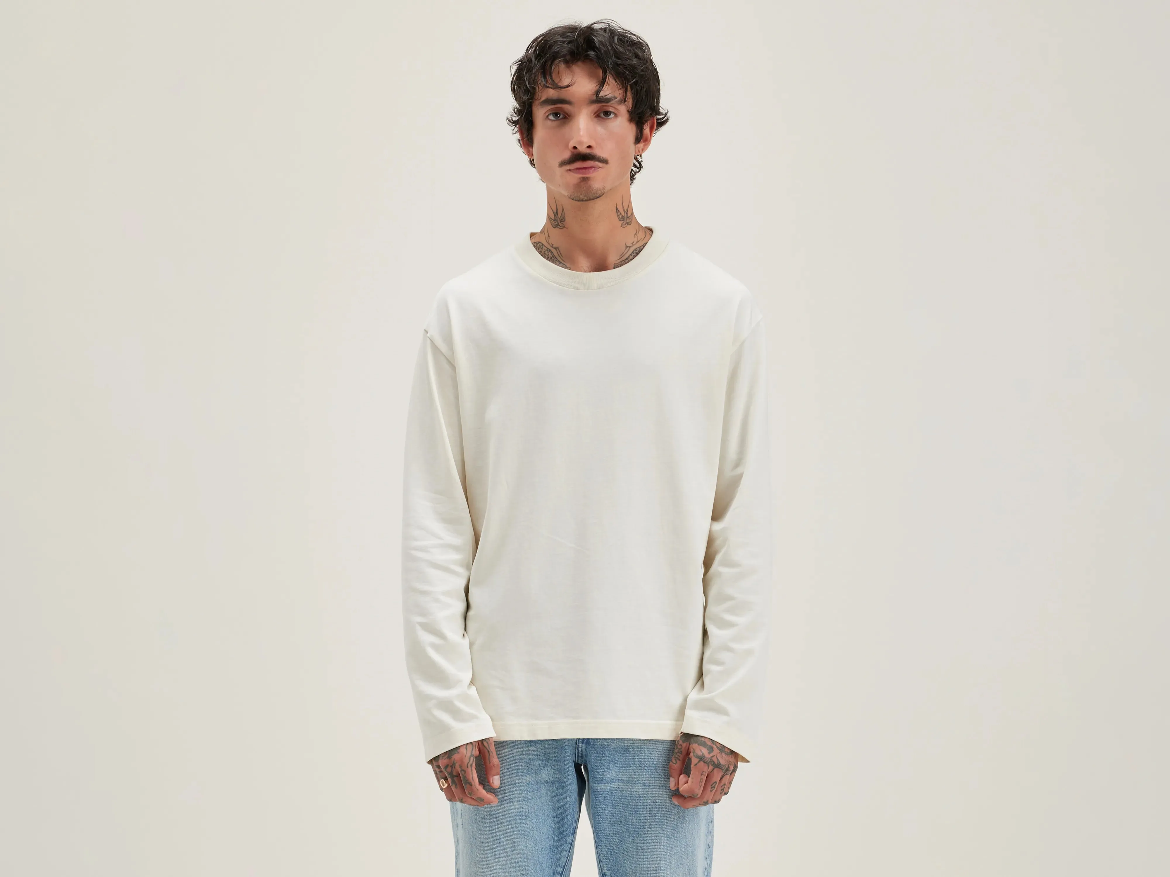 Vlugi long-sleeve t-shirt (242 / M / SNOW) sold by Bellrose