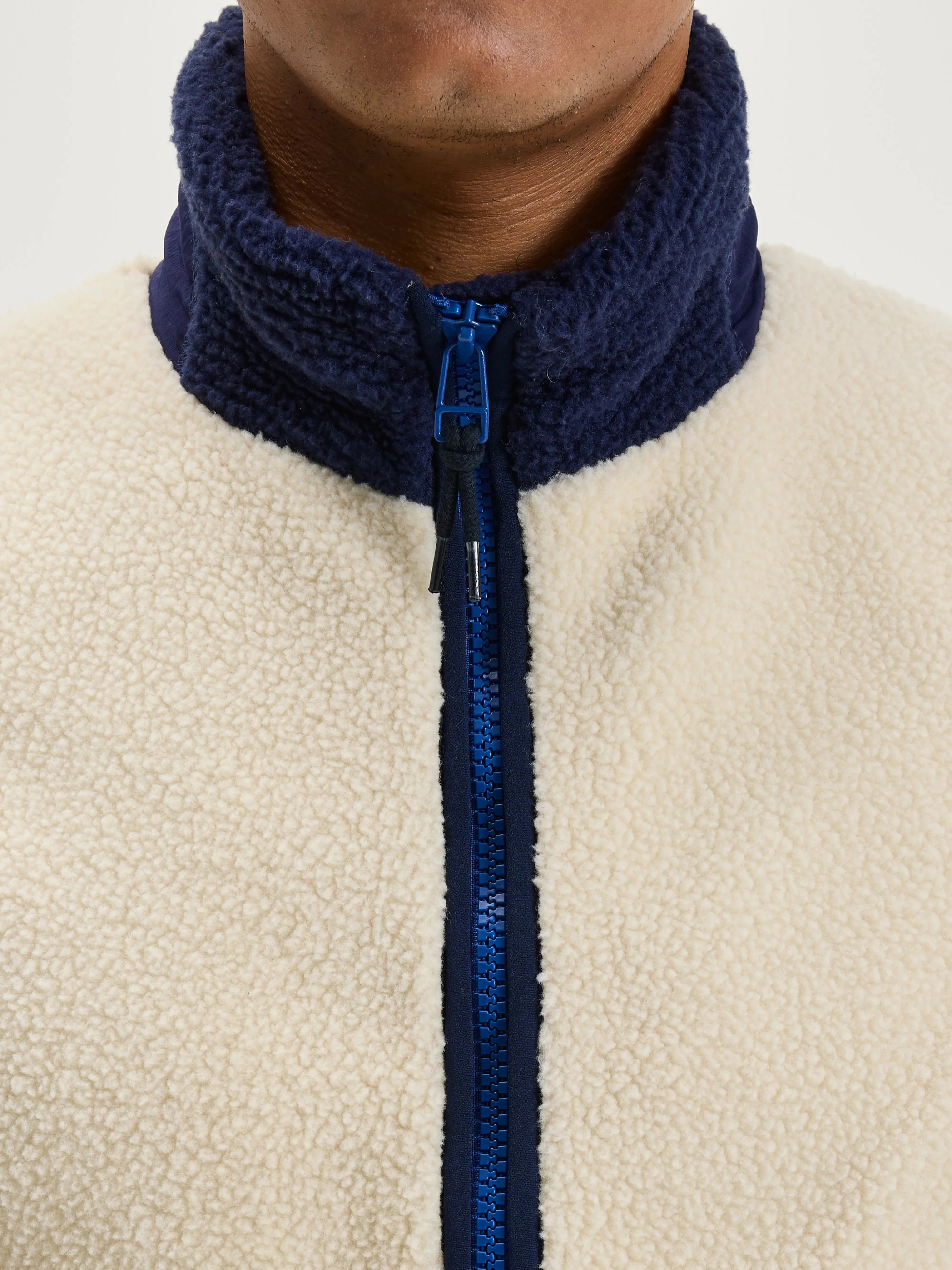 Jarrod zip-up sleeveless sweatshirt (242 / M / CALCAIRE) sold by Bellrose product image thumbnail 5