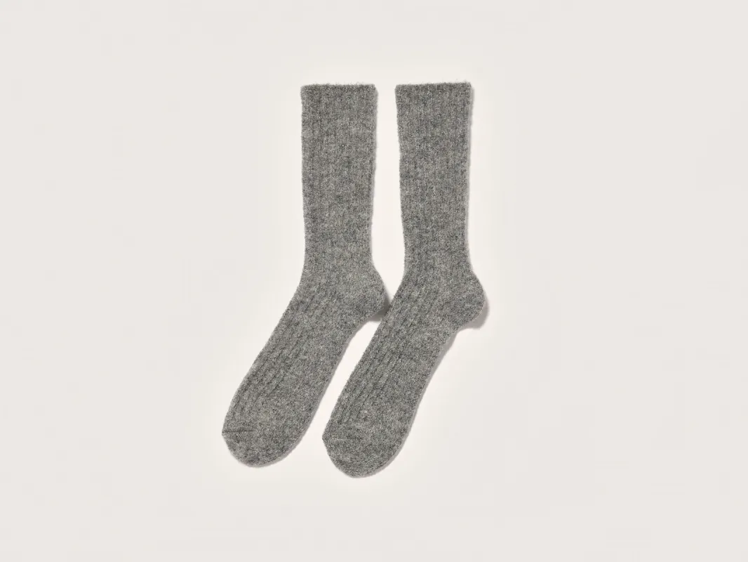 Sito socks (242 / W / MID GREY) made by Bellerose