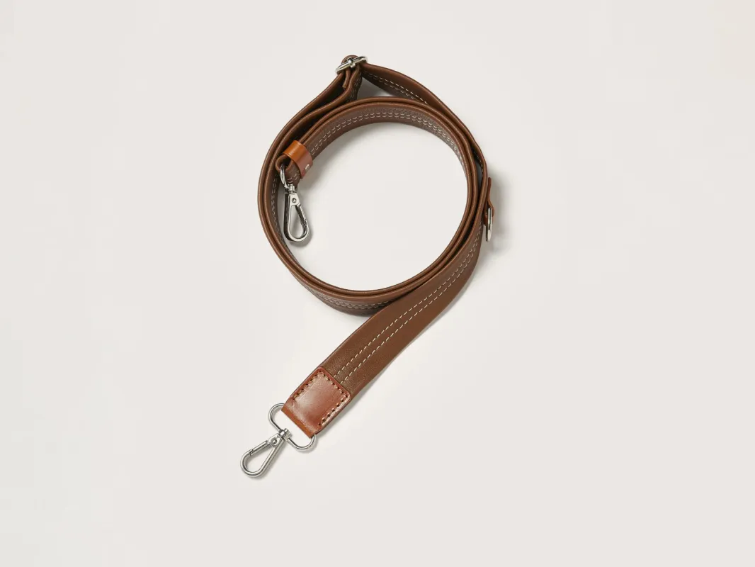 Sogo adjustable leather strap (251 / W / COGNAC) sold by Bellrose