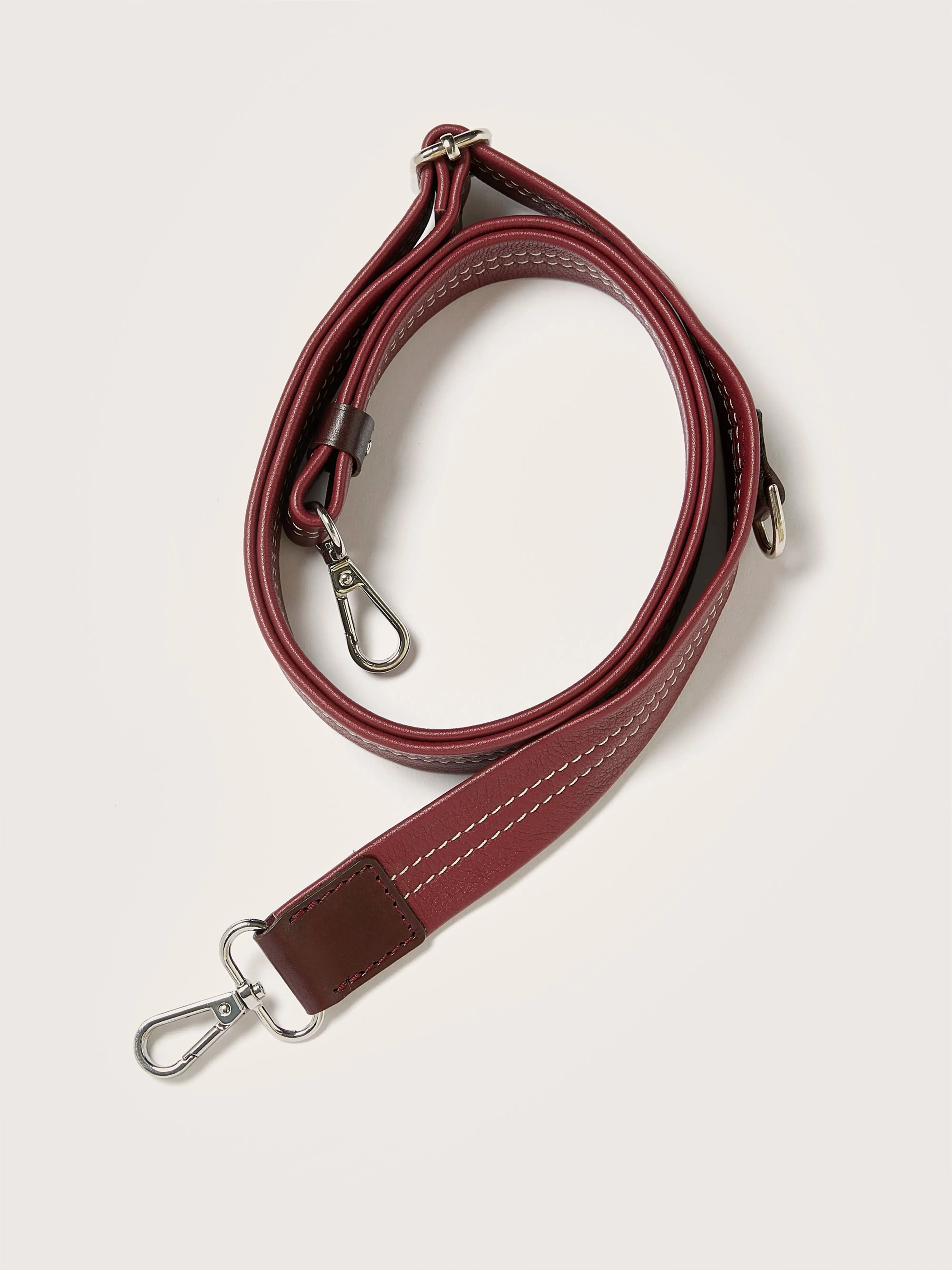 Sogo adjustable leather strap (251 / W / BORDEAUX) sold by Bellrose product image thumbnail 2