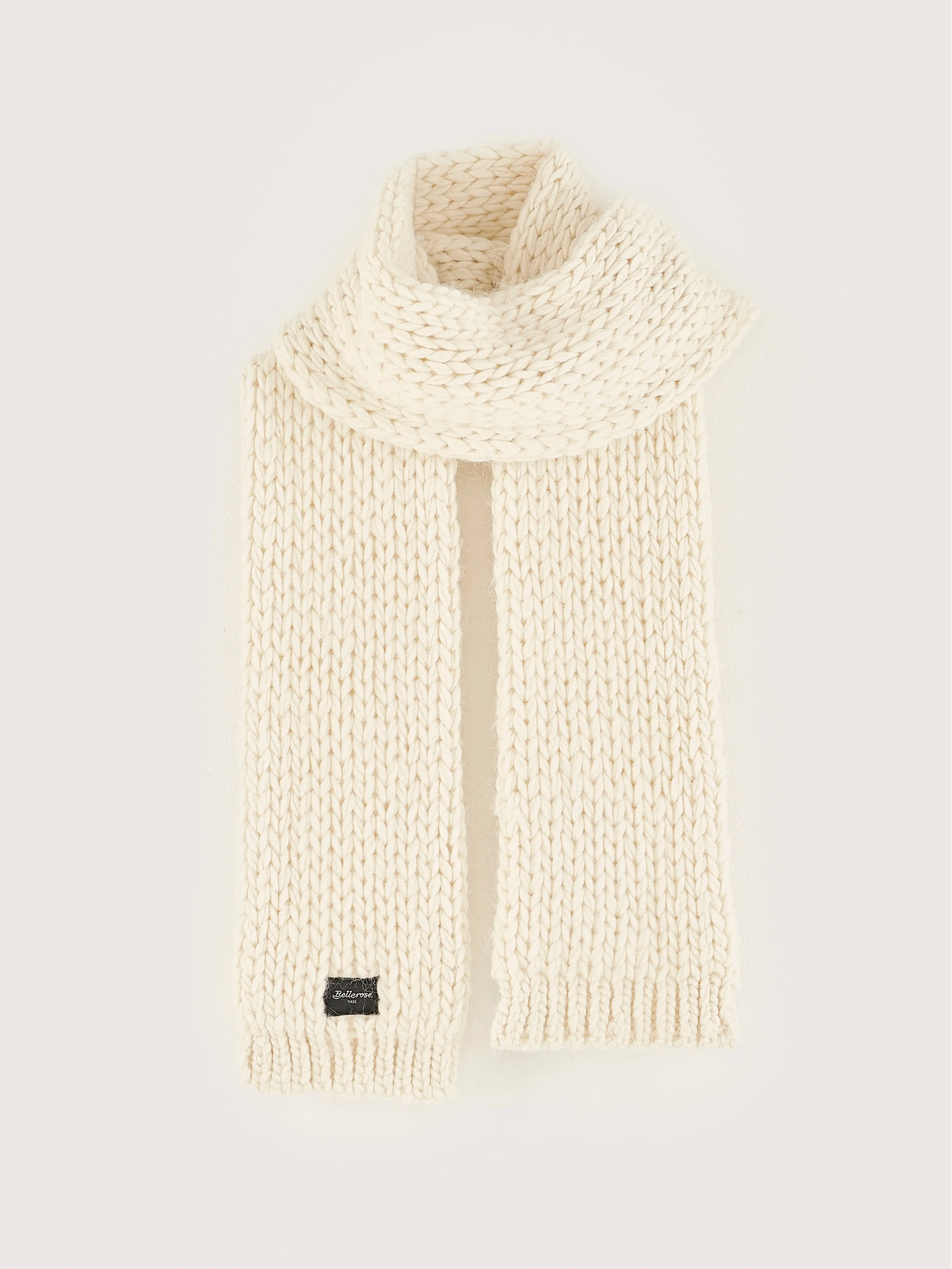 Kou knitted scarf (242 / W / IVORY) sold by Bellrose product image thumbnail 2