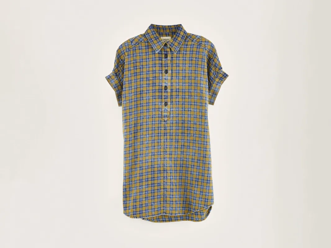 Wicked shirt dress (242 / G / CHECK A) sold by Bellrose