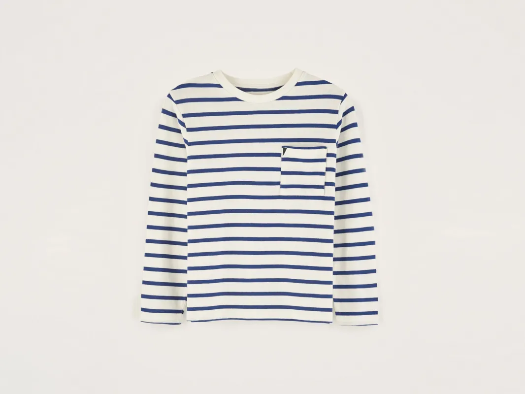 Veler long-sleeve t-shirt (242 / B / STRIPE E) sold by Bellrose