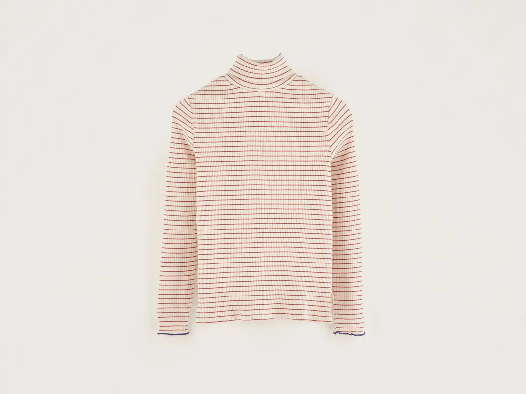 Velfie long-sleeve t-shirt (242 / G / STRIPE A) made by Bellerose