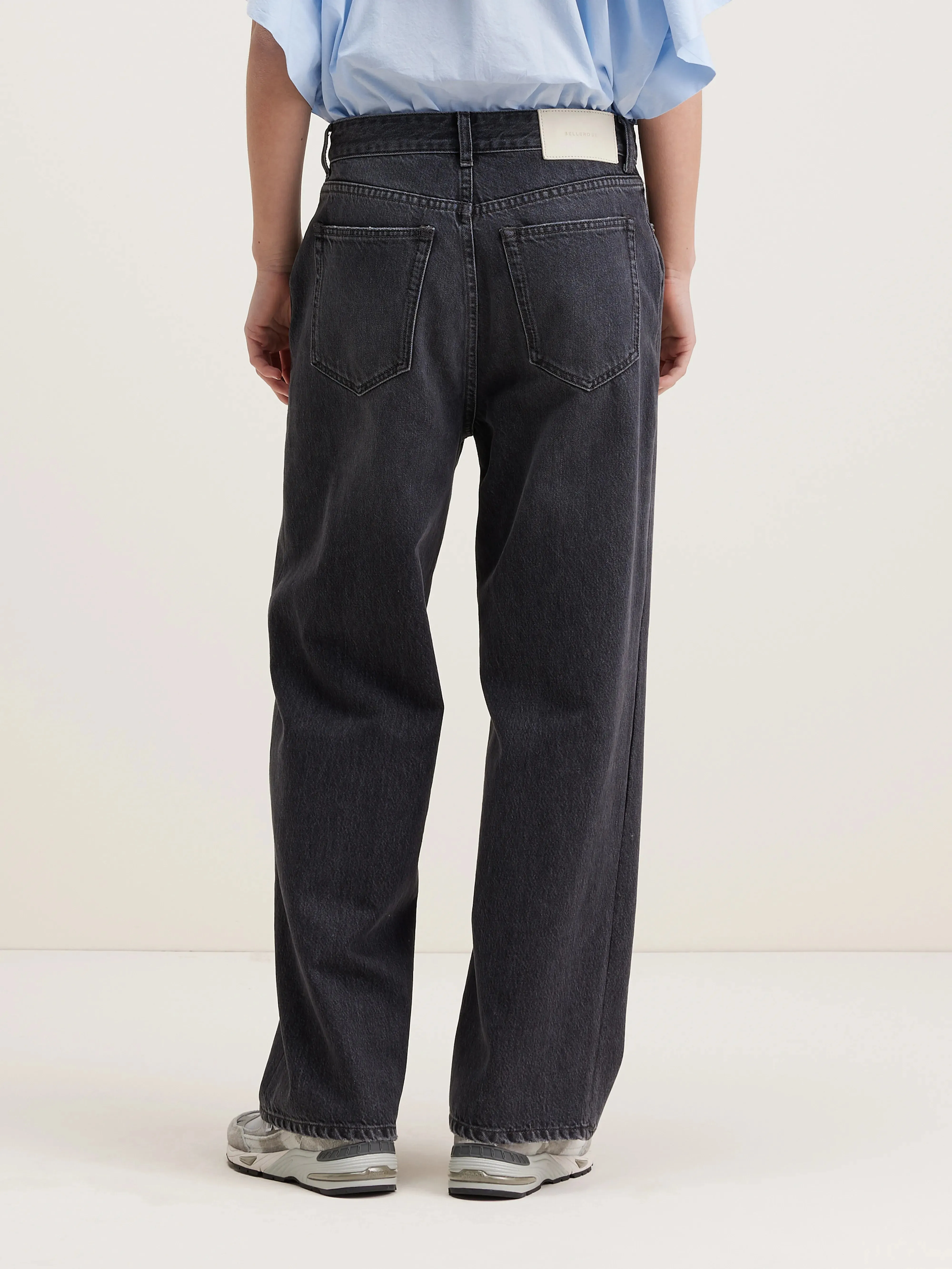 Denim N. 66 wide jeans (242 / W / USED BLACK) sold by Bellrose product image thumbnail 4