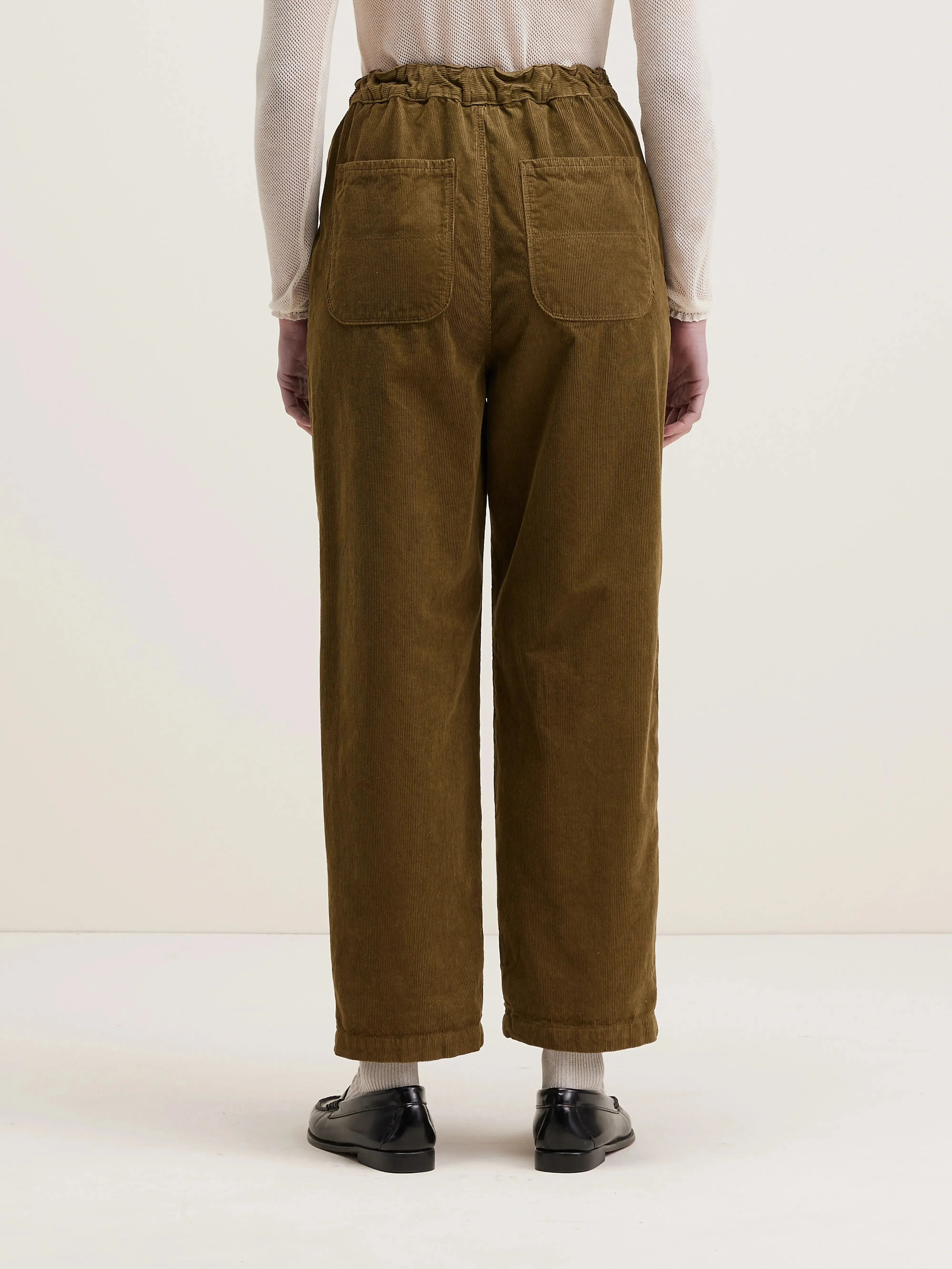 Pasop relaxed trousers (242 / W / MILITARY) sold by Bellrose product image thumbnail 4