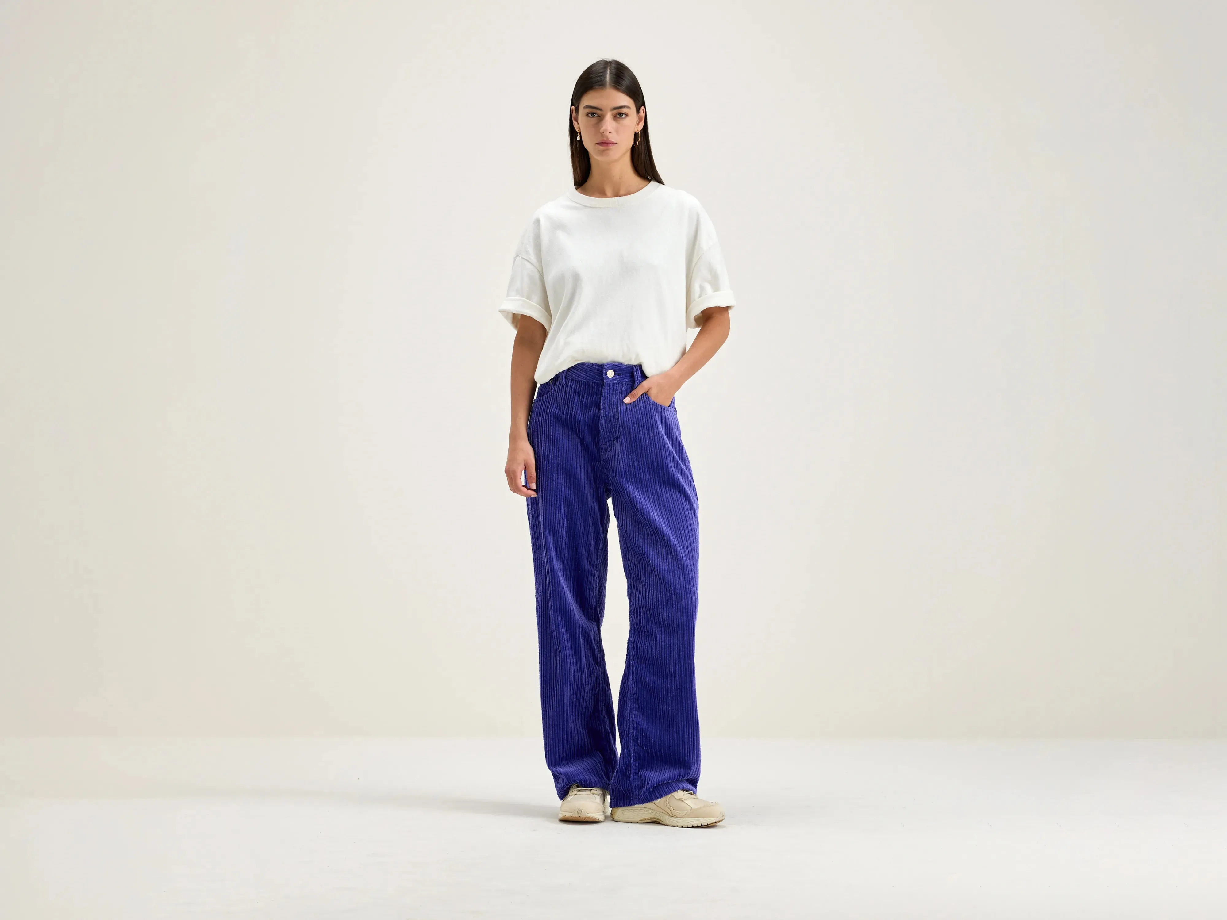 Denim N. 66 wide jeans (242 / W / DEEP PURPLE) sold by Bellrose