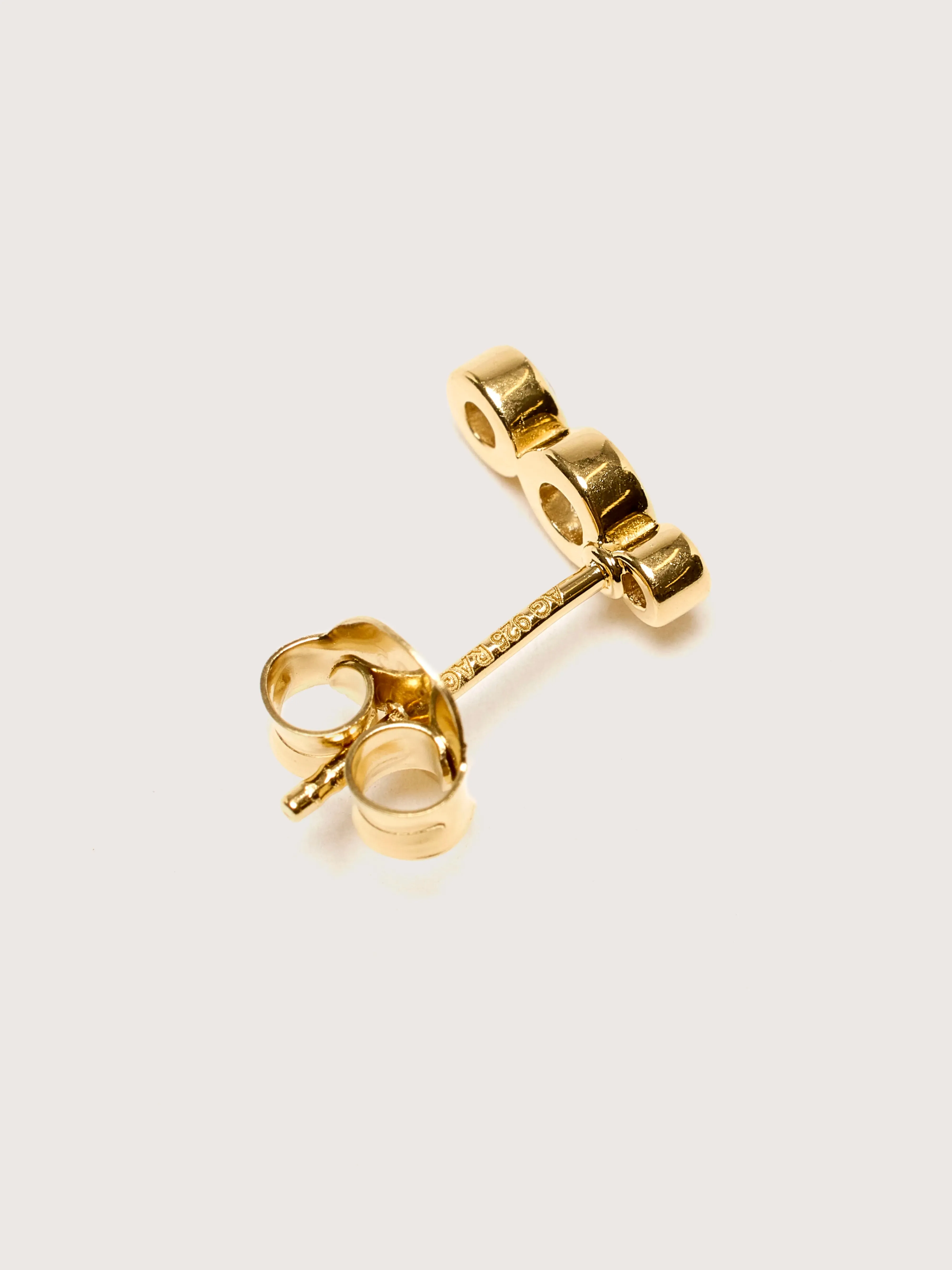 Odile Stud Earrings (251 / W / GOLD) sold by Bellrose product image thumbnail 4