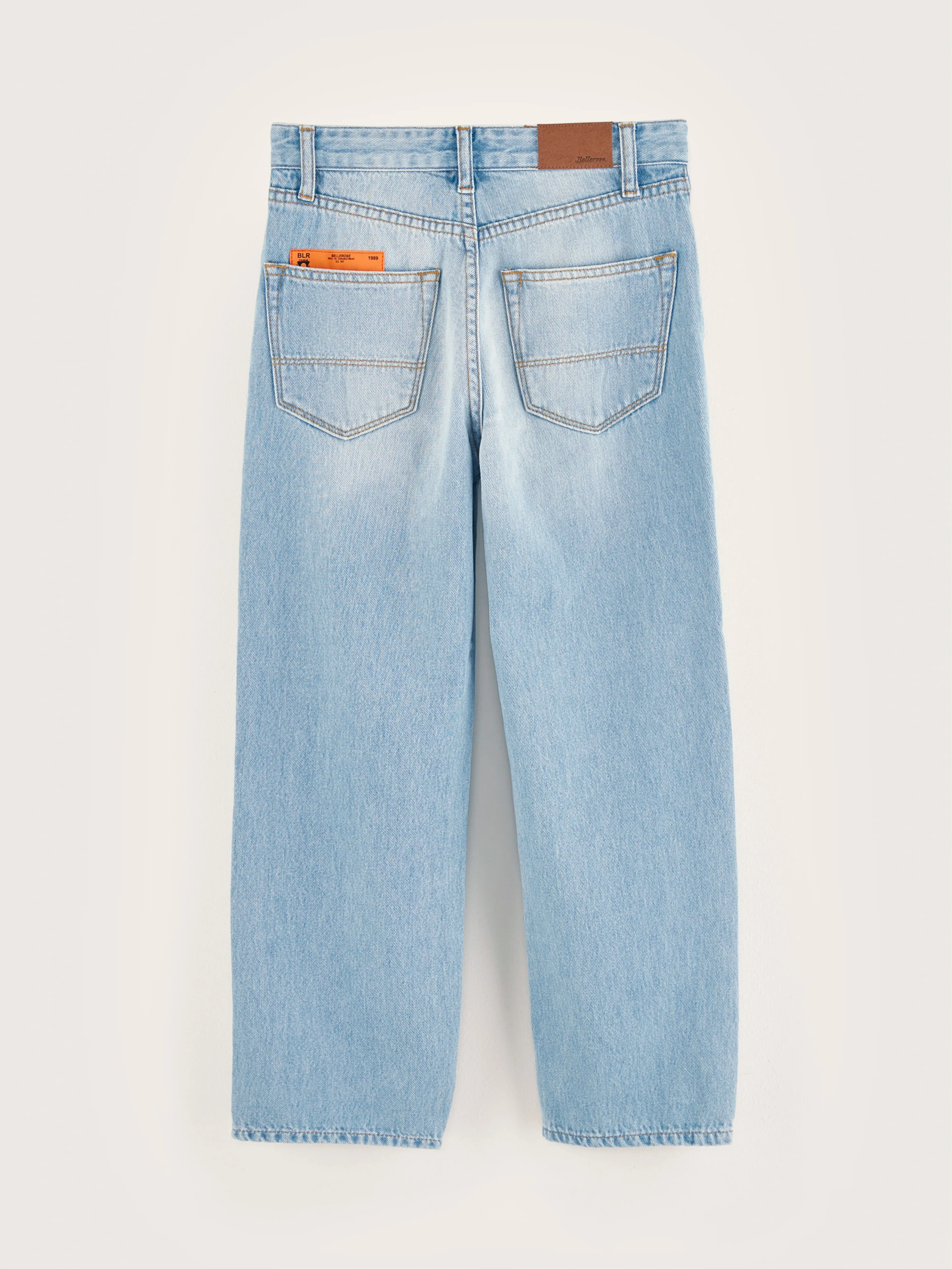 Peters wide jeans (242 / B / LT BLUE BLEACH) sold by Bellrose product image thumbnail 4