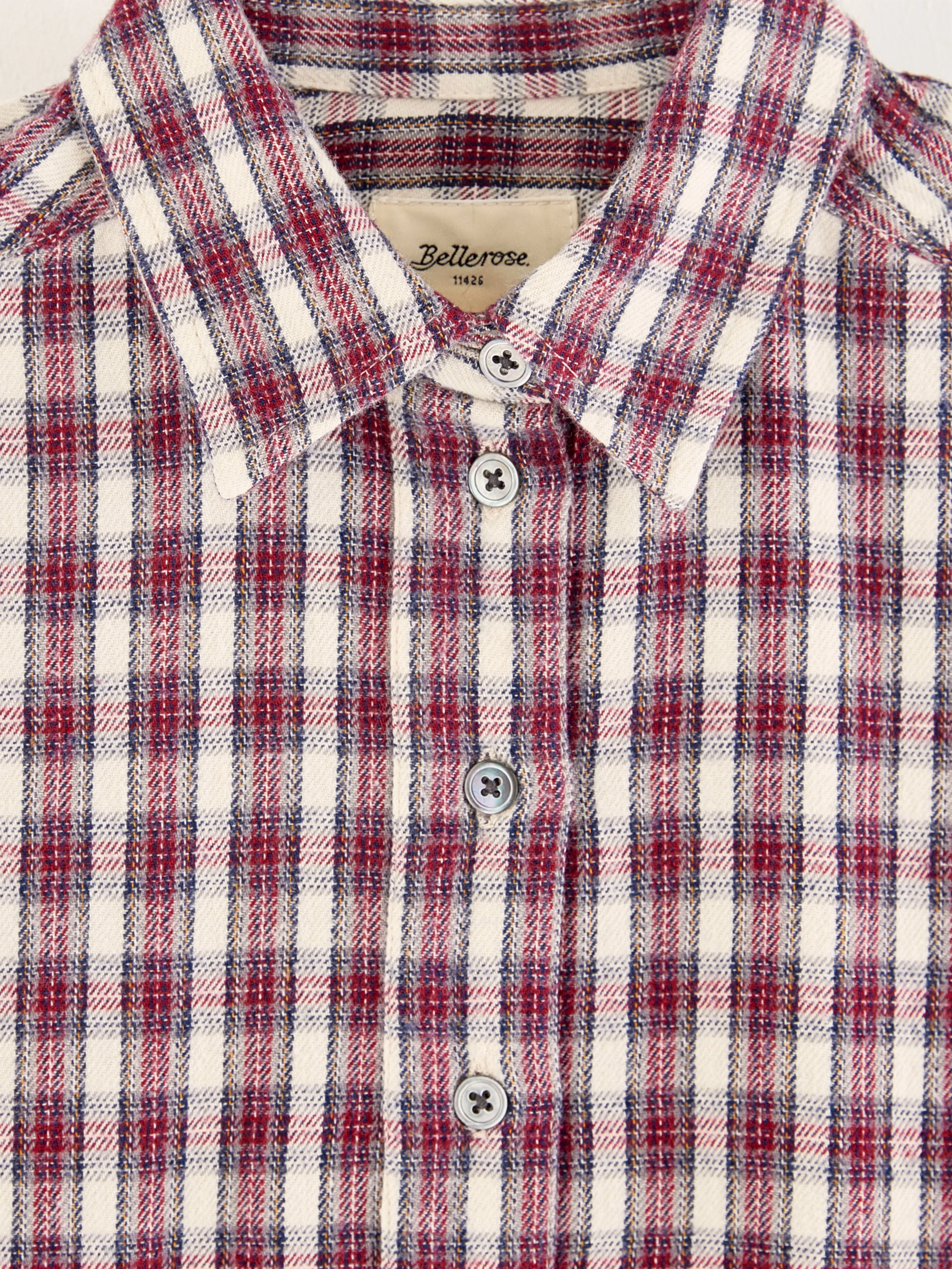 Hansa shirt dress (242 / G / CHECK A) sold by Bellrose product image thumbnail 3