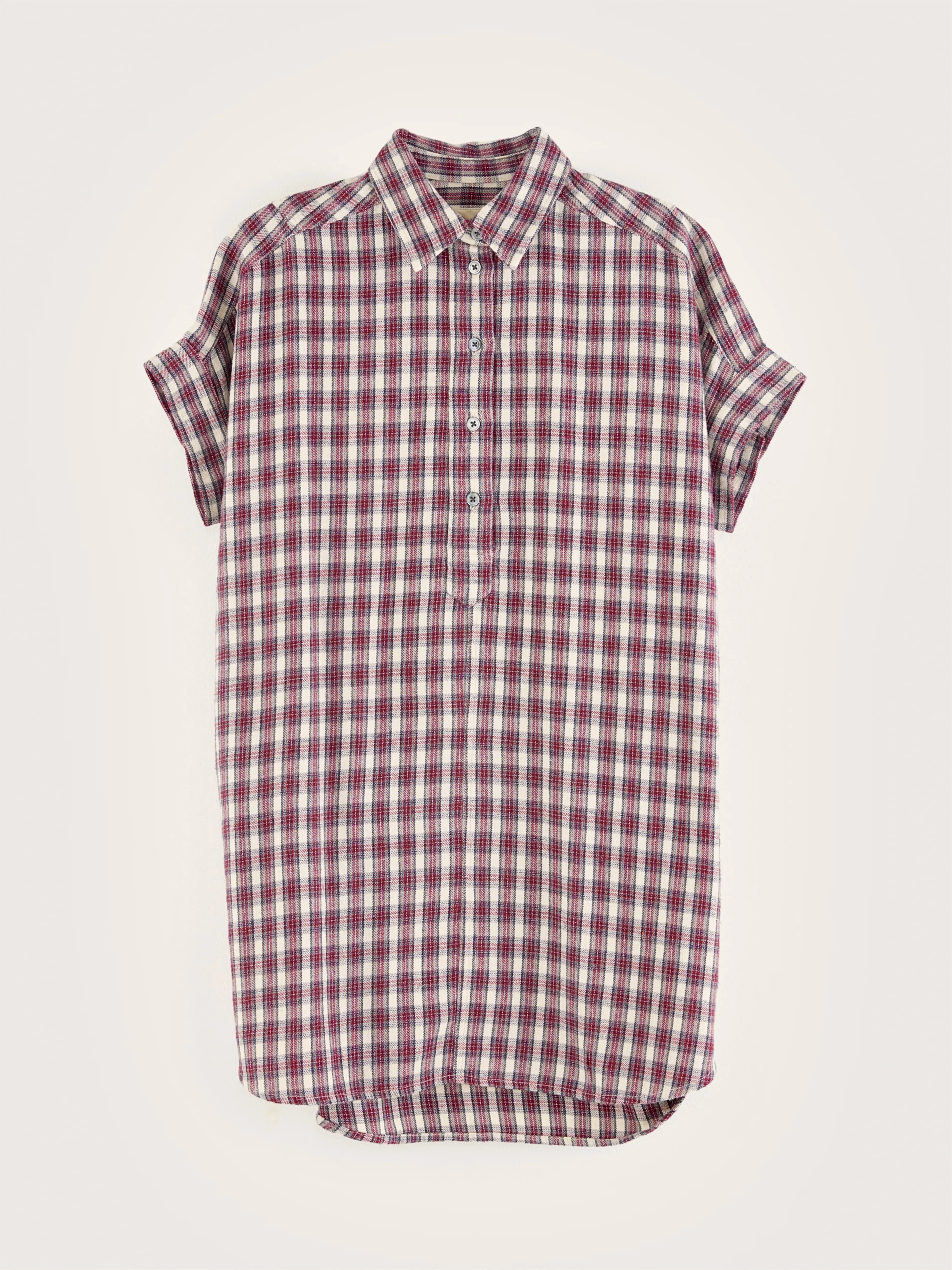 Hansa shirt dress (242 / G / CHECK A) sold by Bellrose product image thumbnail 2