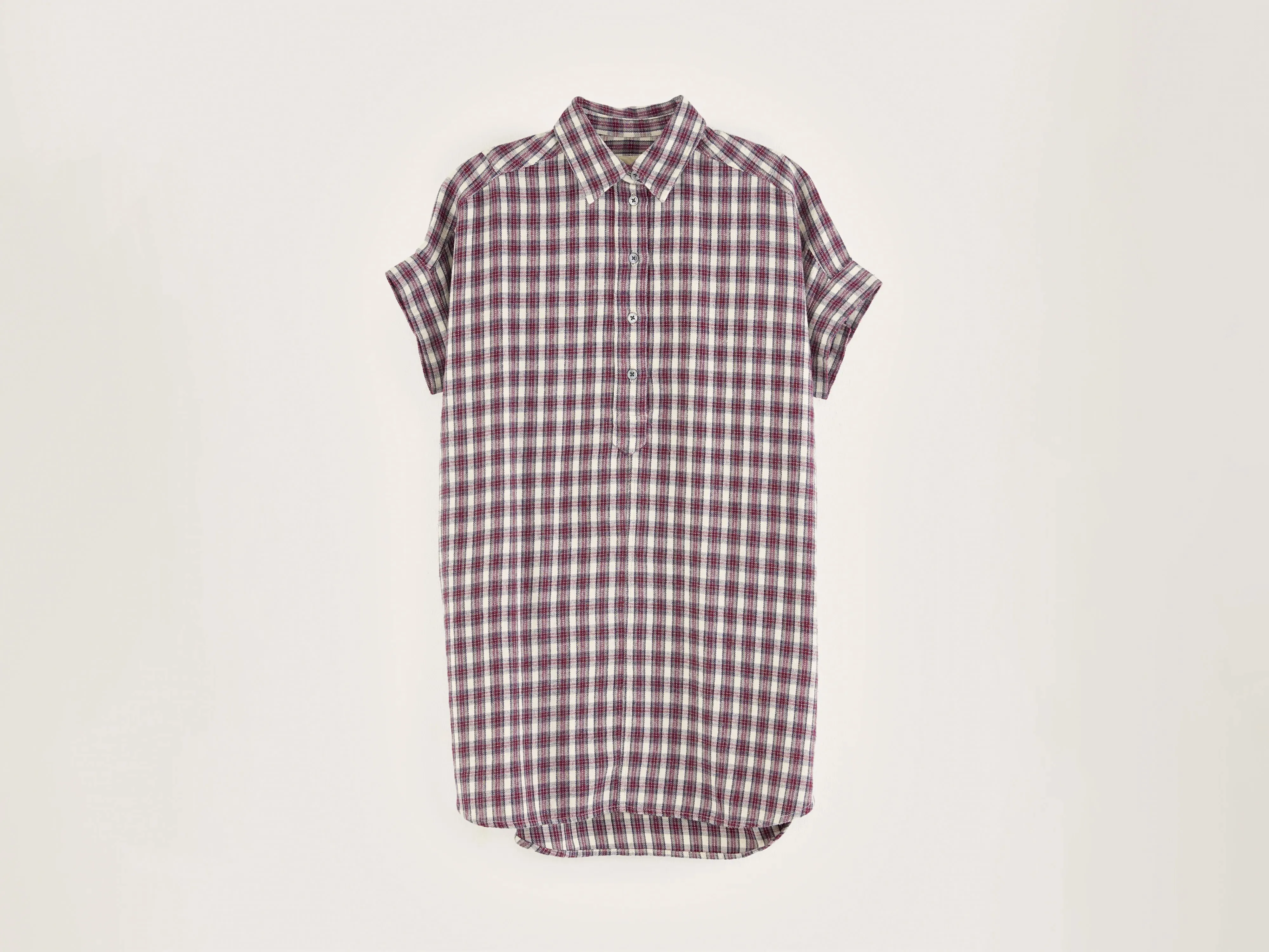 Hansa shirt dress (242 / G / CHECK A) sold by Bellrose