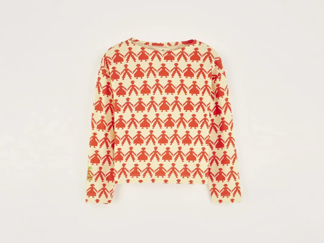 Varan flared t-shirt (242 / G / COMBO A) made by Bellerose