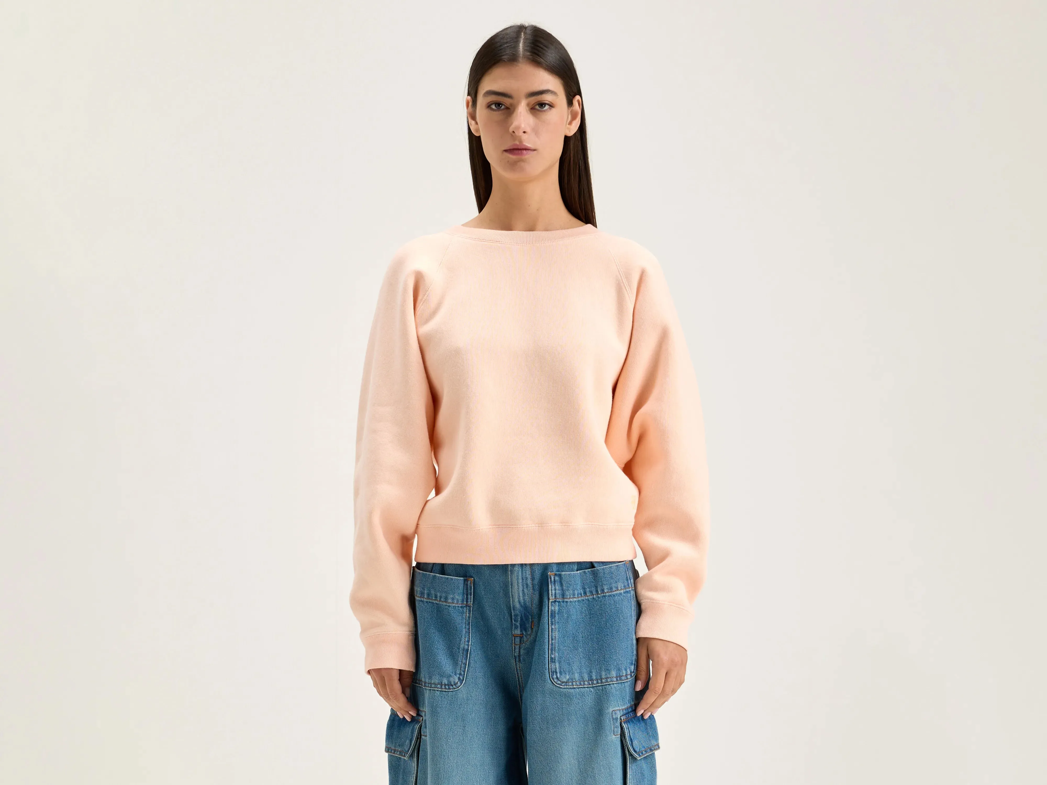 Fella relaxed sweatshirt (242 / W / LIGHT ROSE) sold by Bellrose