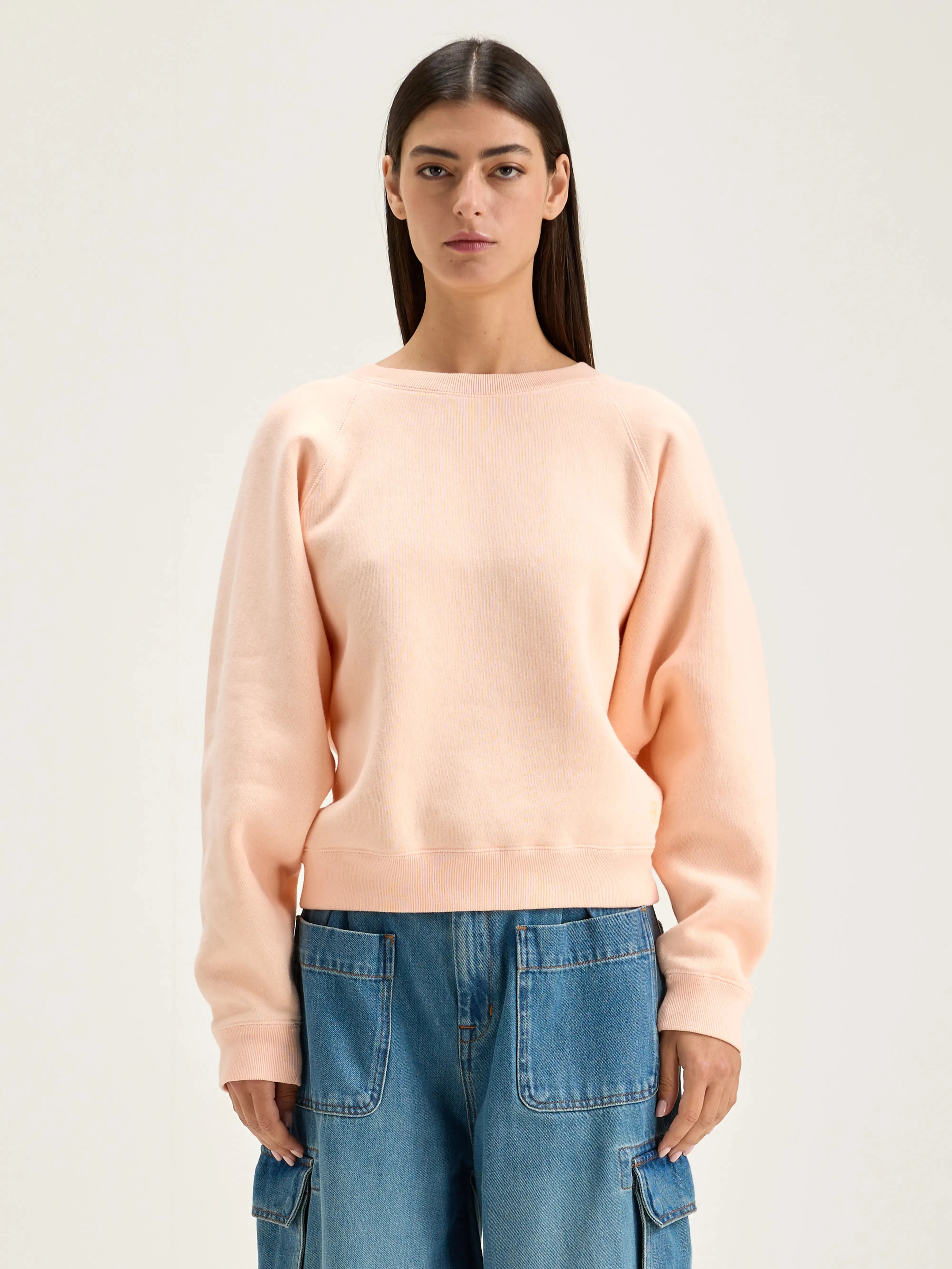 Fella relaxed sweatshirt (242 / W / LIGHT ROSE) sold by Bellrose product image thumbnail 2
