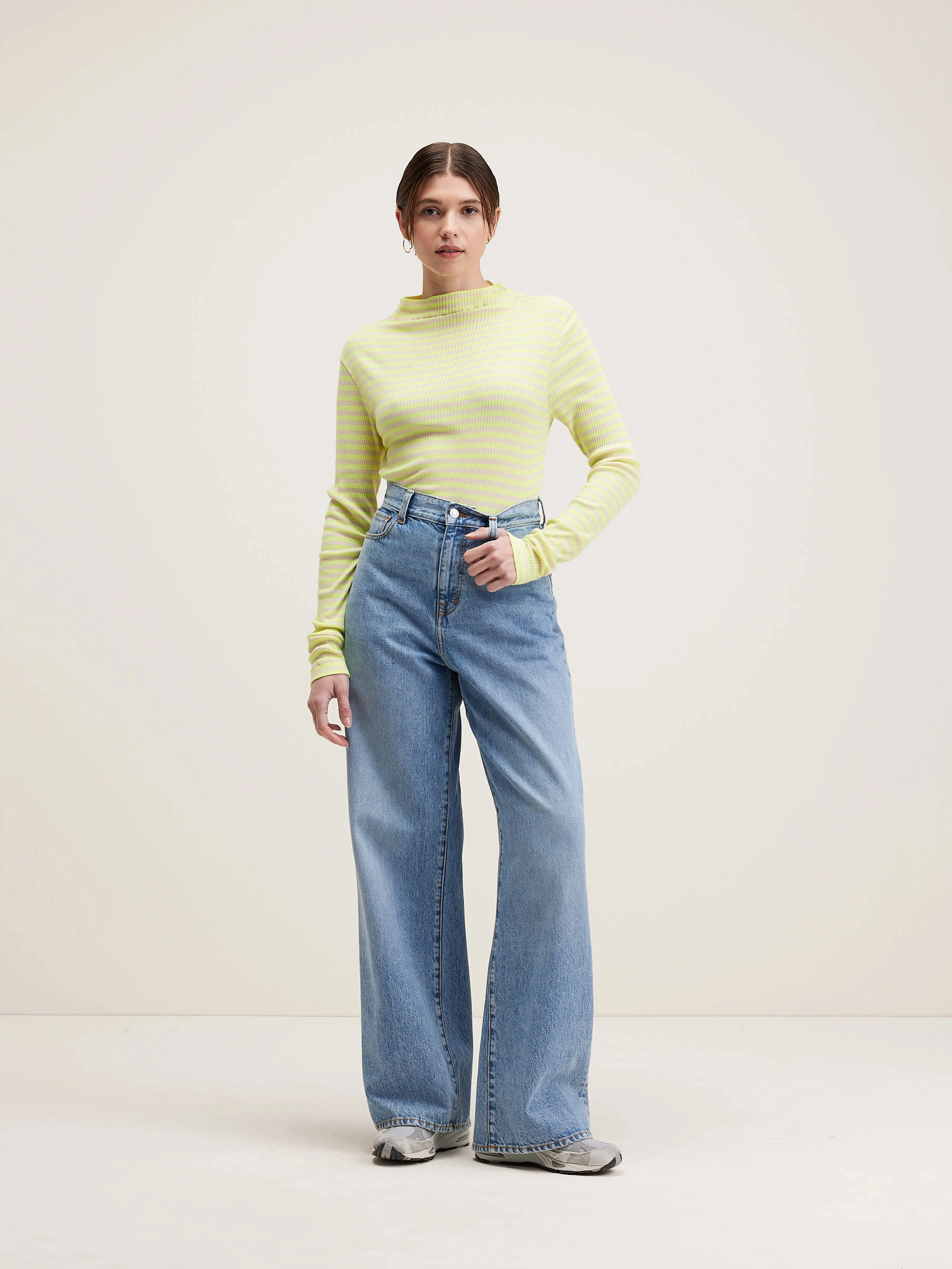 Viory slim t-shirt (242 / W / STRIPE A) sold by Bellrose product image thumbnail 3