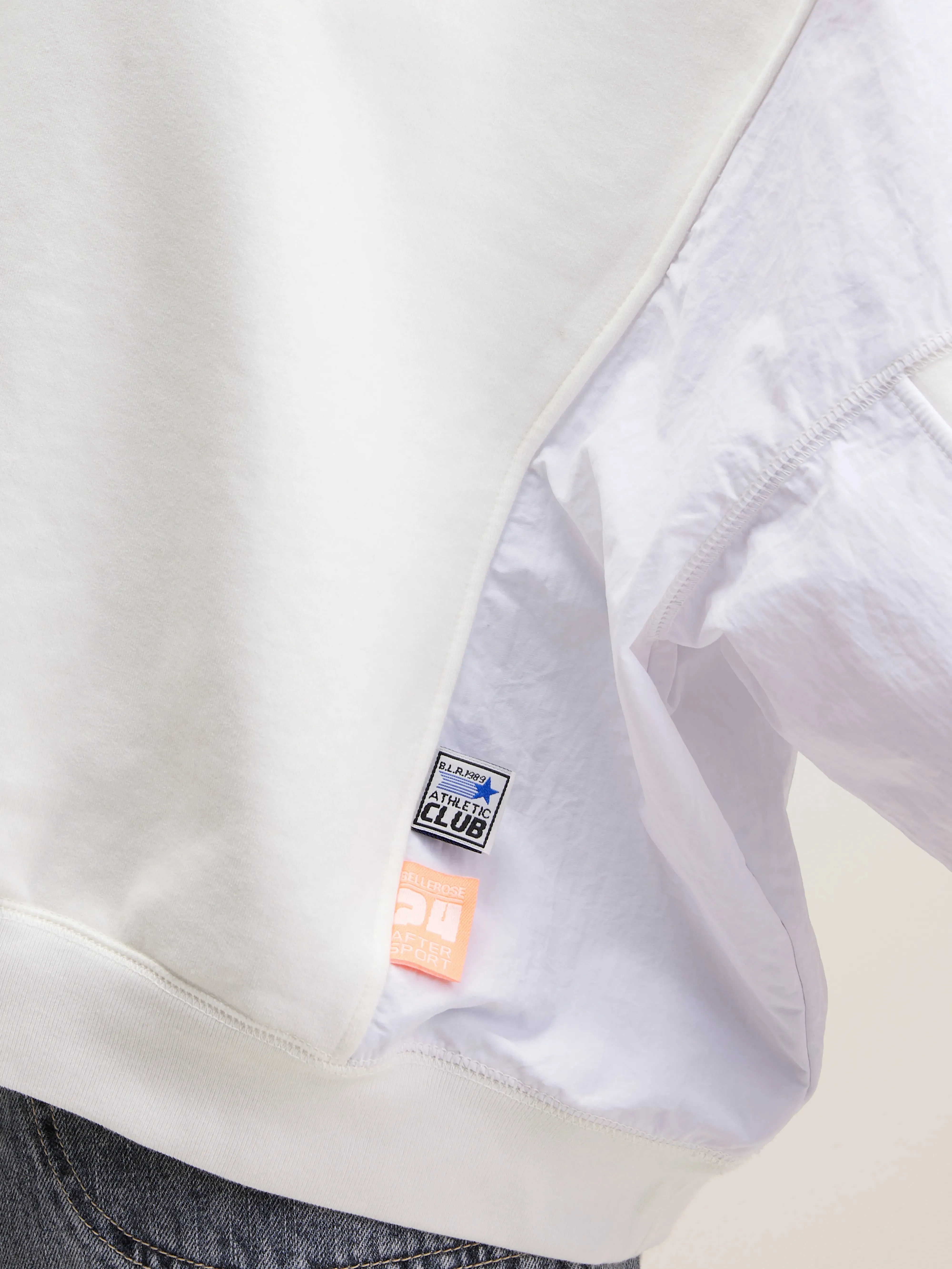 Flips round-neck sweatshirt (242 / W / VINTAGE WHITE) sold by Bellrose product image thumbnail 5