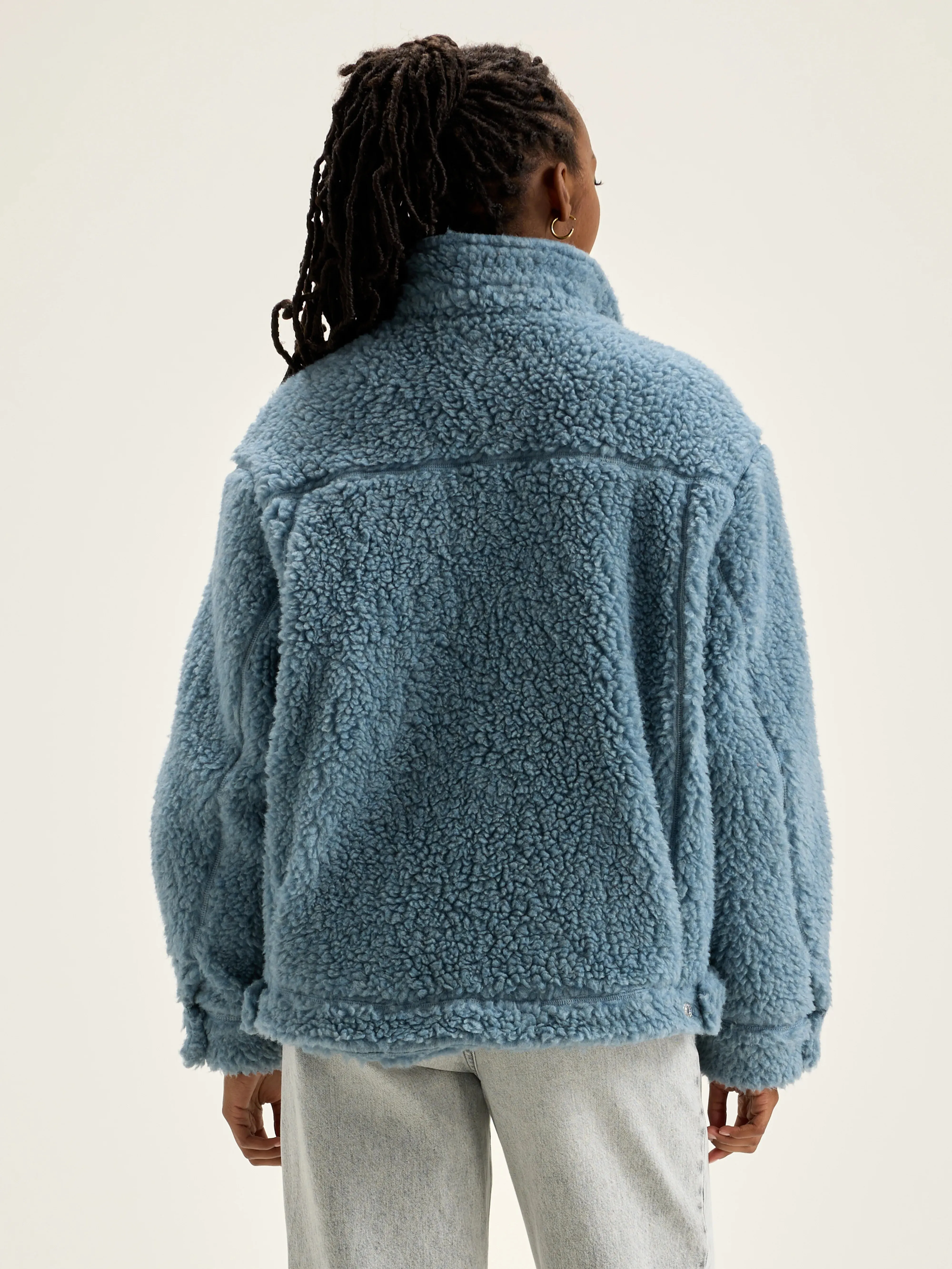 Joyce teddy jacket (242 / W / DENIM) sold by Bellrose product image thumbnail 4