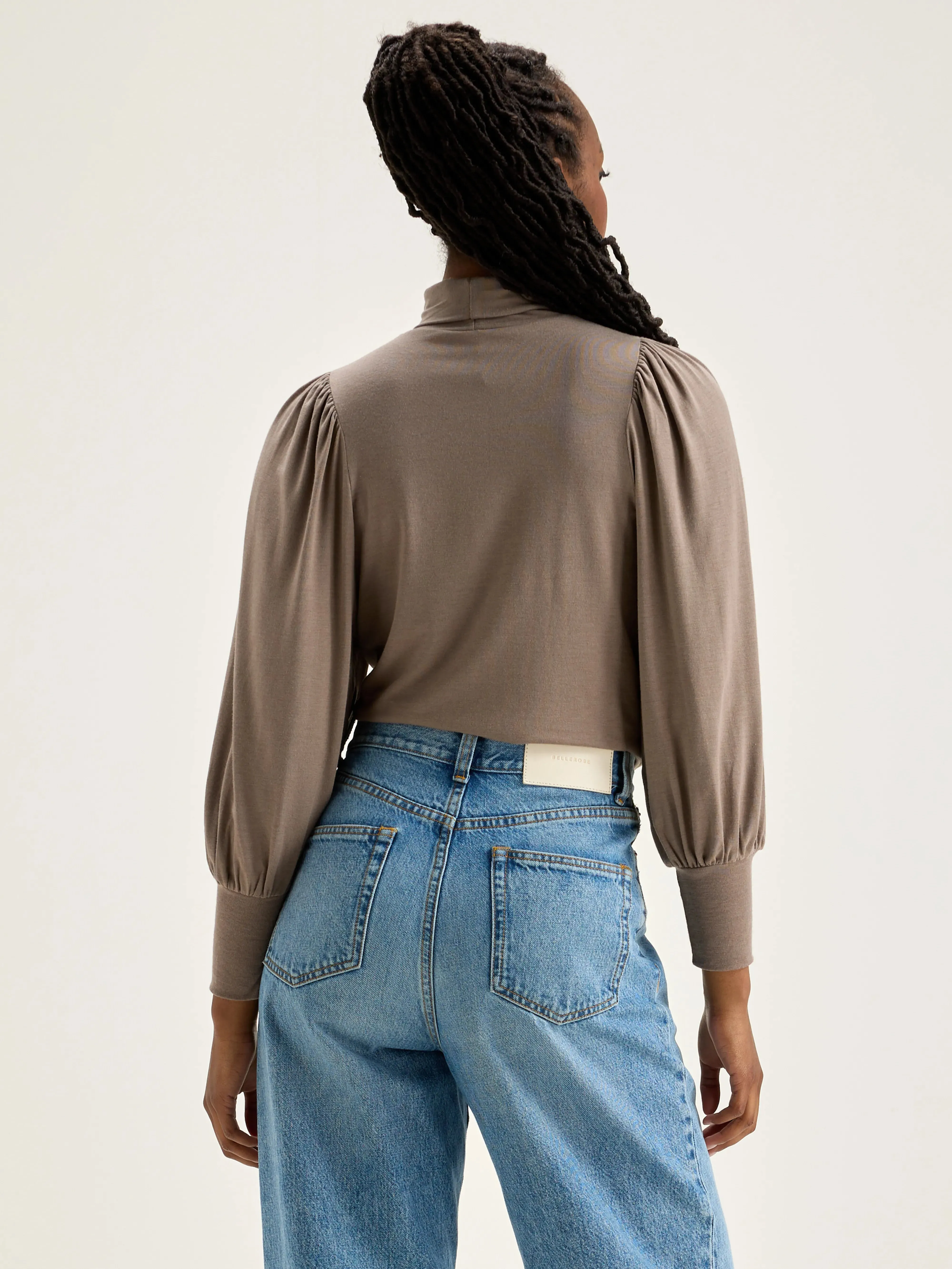 Vazo turtleneck t-shirt (242 / W / DUST) sold by Bellrose product image thumbnail 4