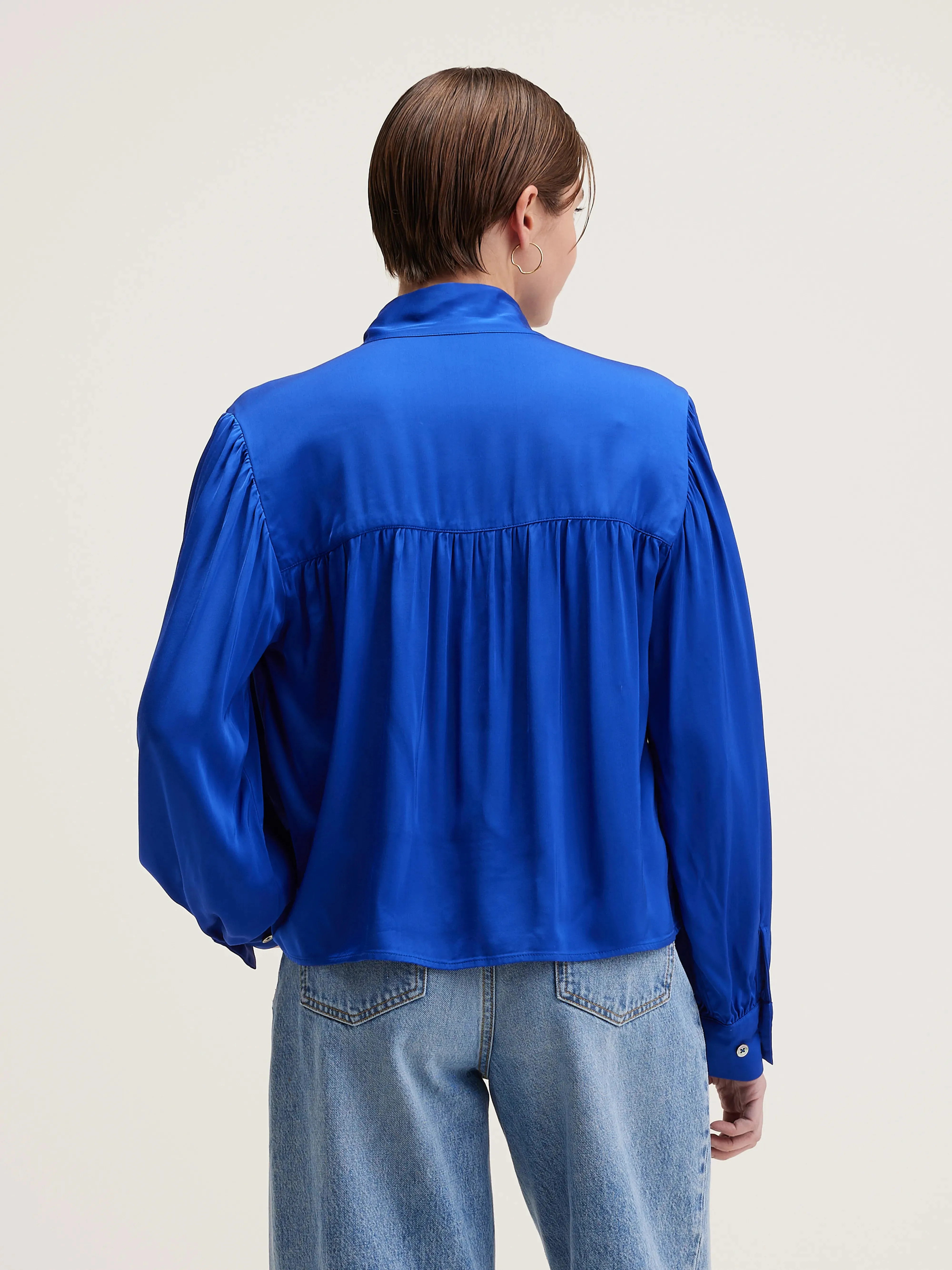 Pragues classic blouse (242 / W / LAZULI) sold by Bellrose product image thumbnail 4