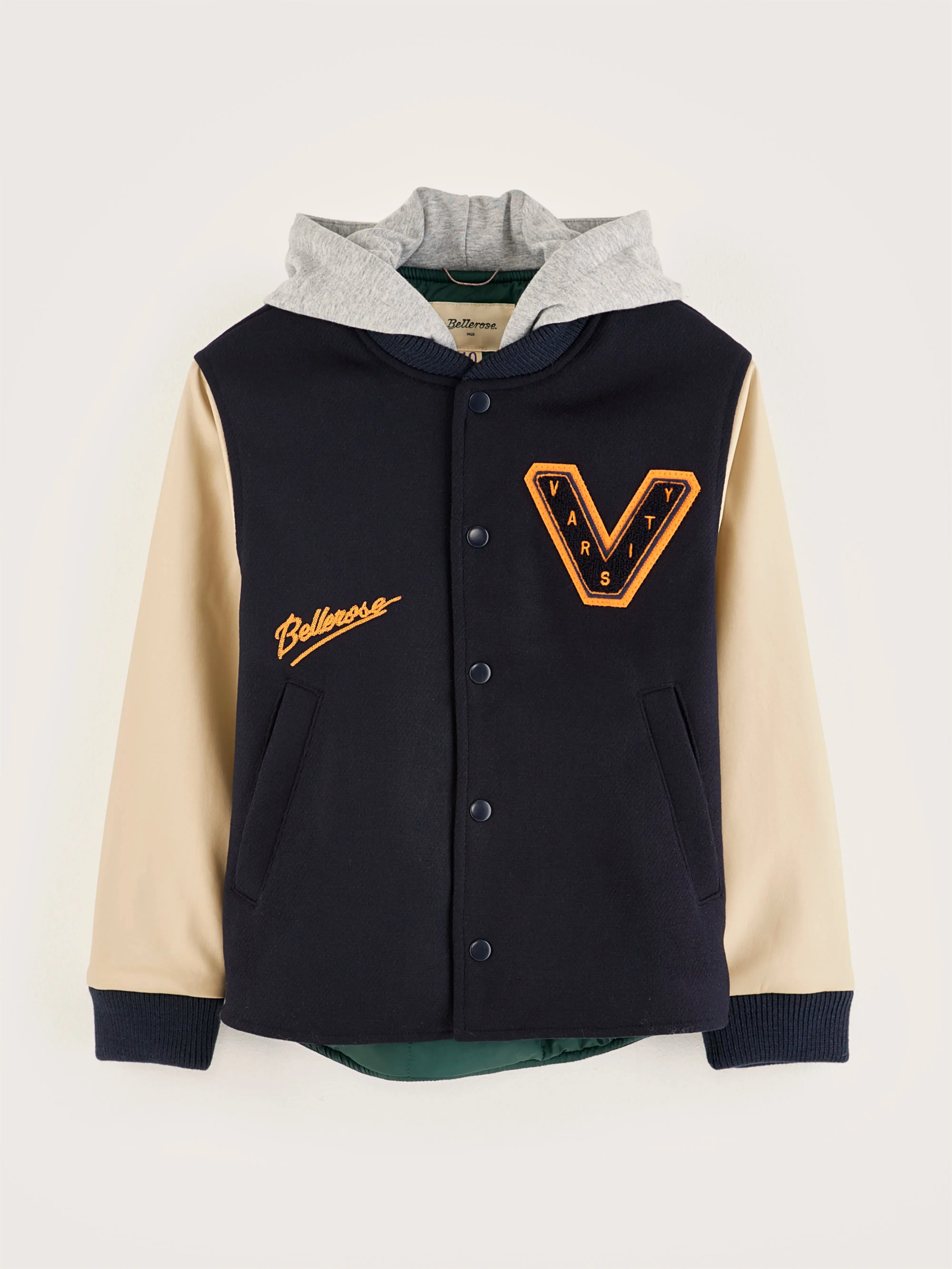 Ricci varsity jacket (242 / B / DEEP WELL) sold by Bellrose product image thumbnail 3