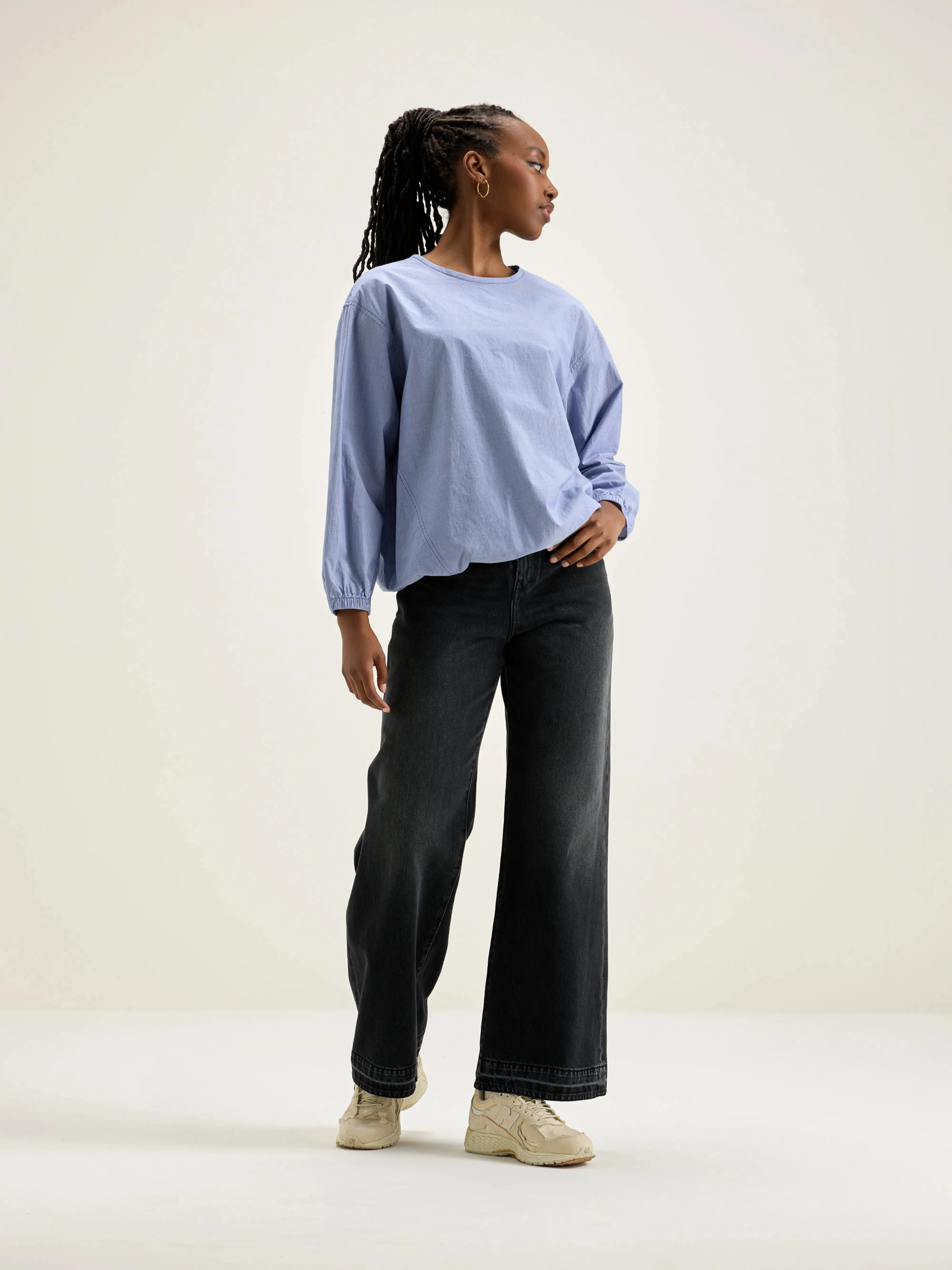 Padoue striped blouse (242 / W / STRIPE H) sold by Bellrose product image thumbnail 3