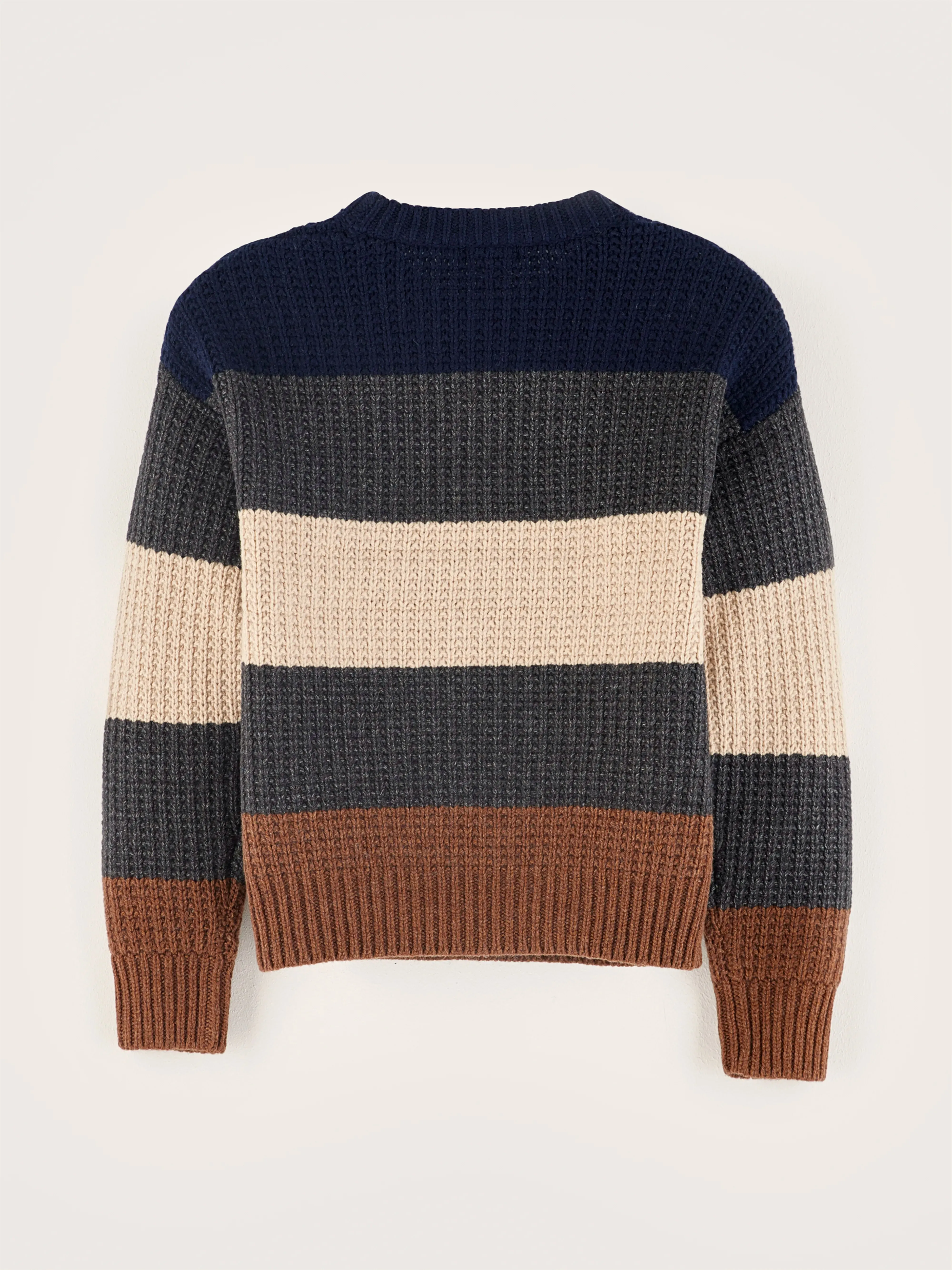 Giman crew-neck sweater (242 / B / STRIPE A) sold by Bellrose product image thumbnail 5