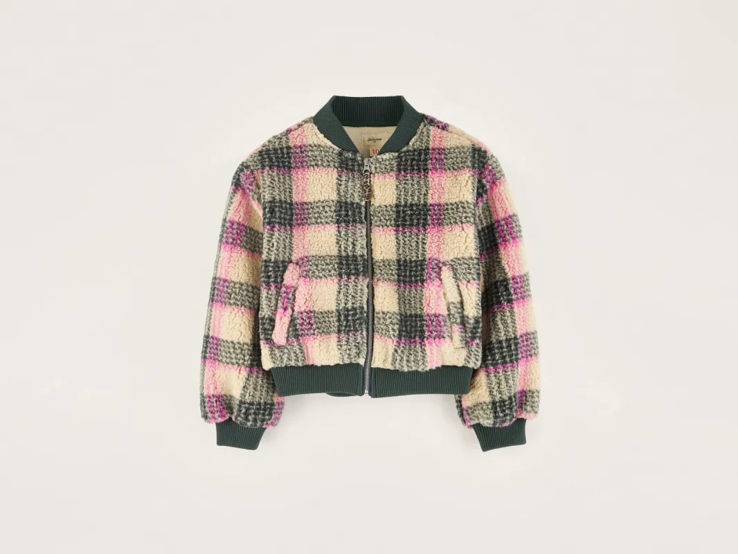 Jane bomber-style sweatshirt (242 / G / CHECK A) sold by Bellrose