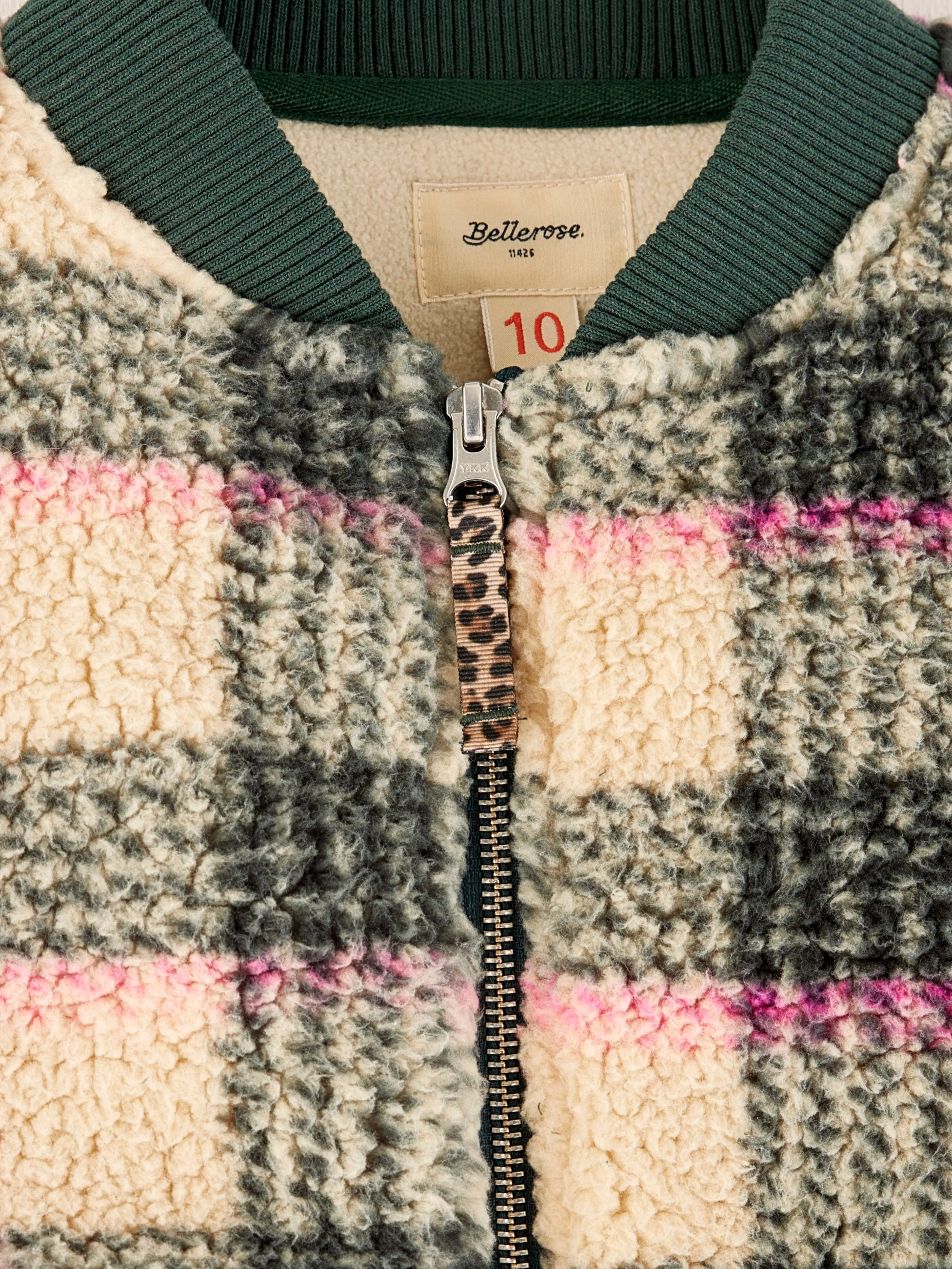 Jane bomber-style sweatshirt (242 / G / CHECK A) sold by Bellrose product image thumbnail 3