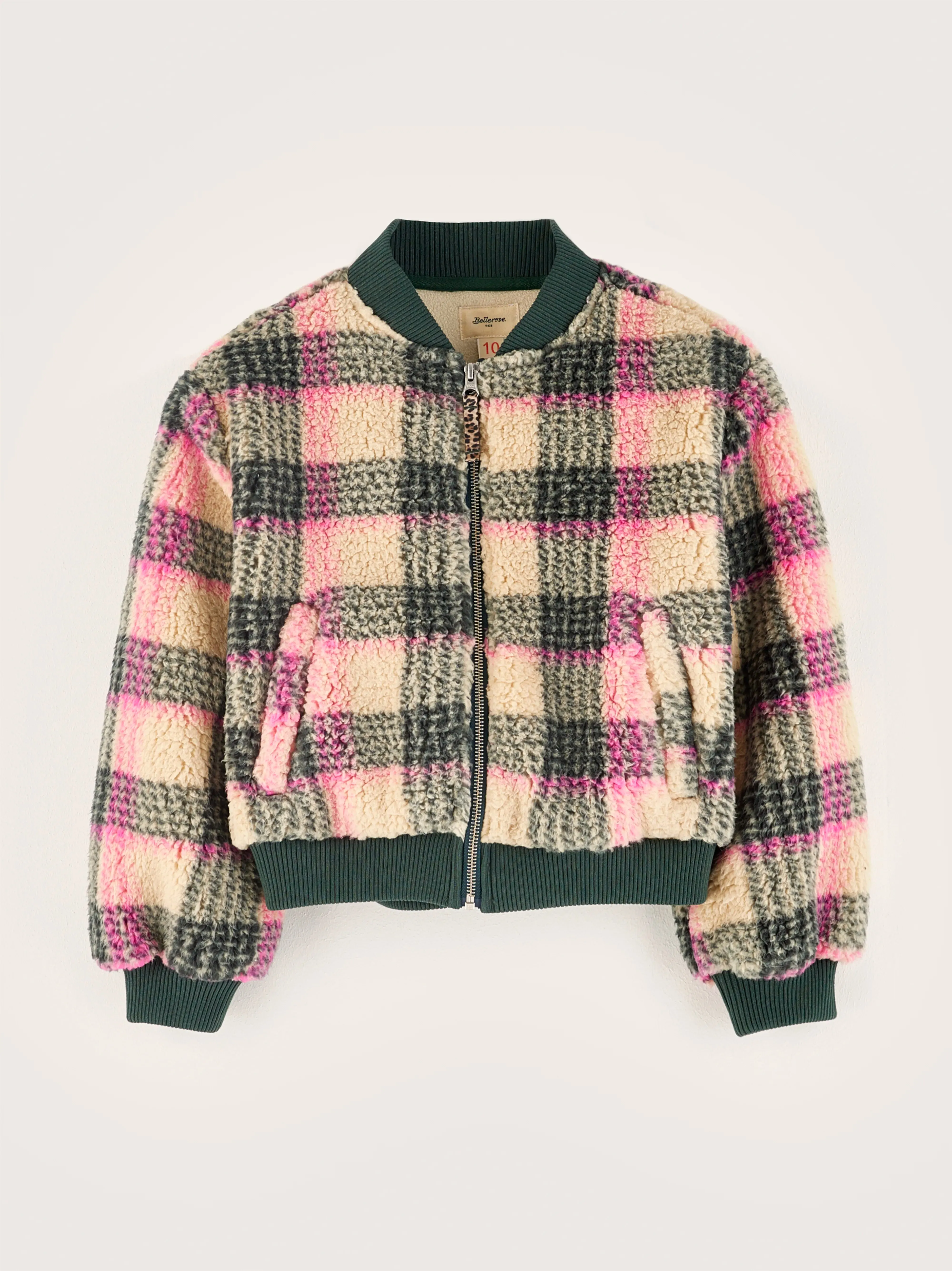 Jane bomber-style sweatshirt (242 / G / CHECK A) sold by Bellrose product image thumbnail 2