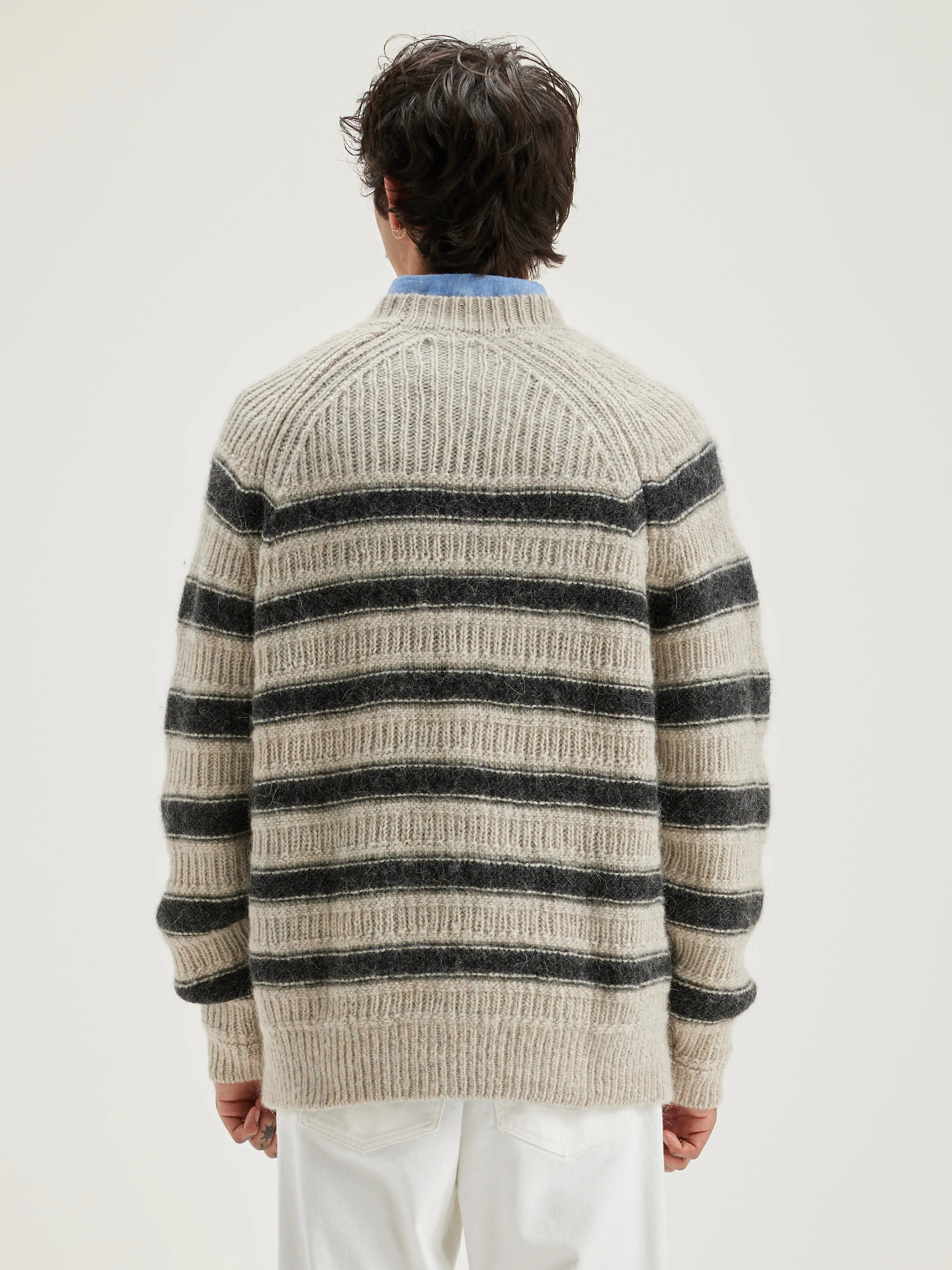 Lidon crew-neck sweater (242 / M / STRIPE A) sold by Bellrose product image thumbnail 4