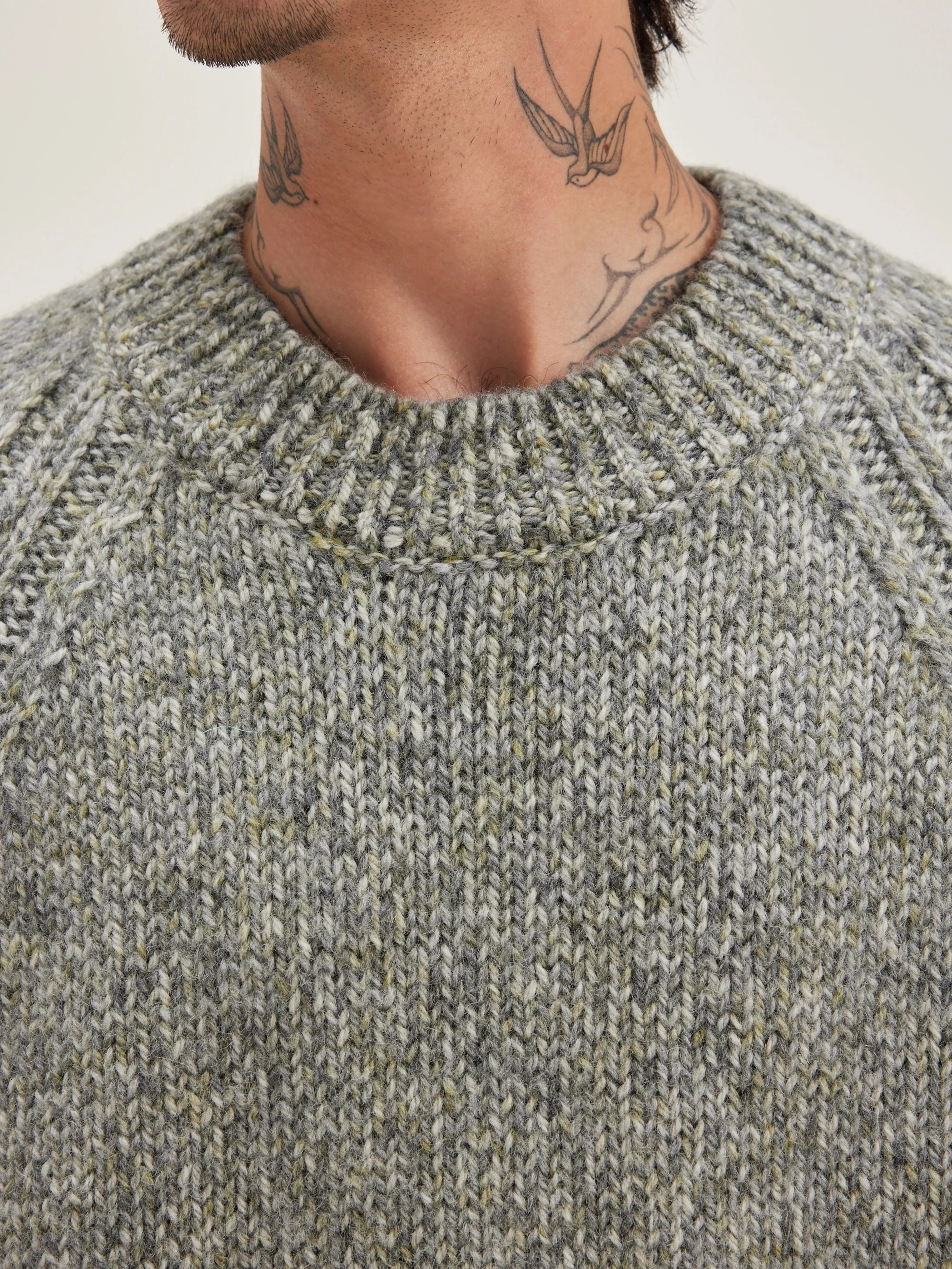 Leloc crew-neck sweater (242 / M / COMBO A) sold by Bellrose product image thumbnail 5