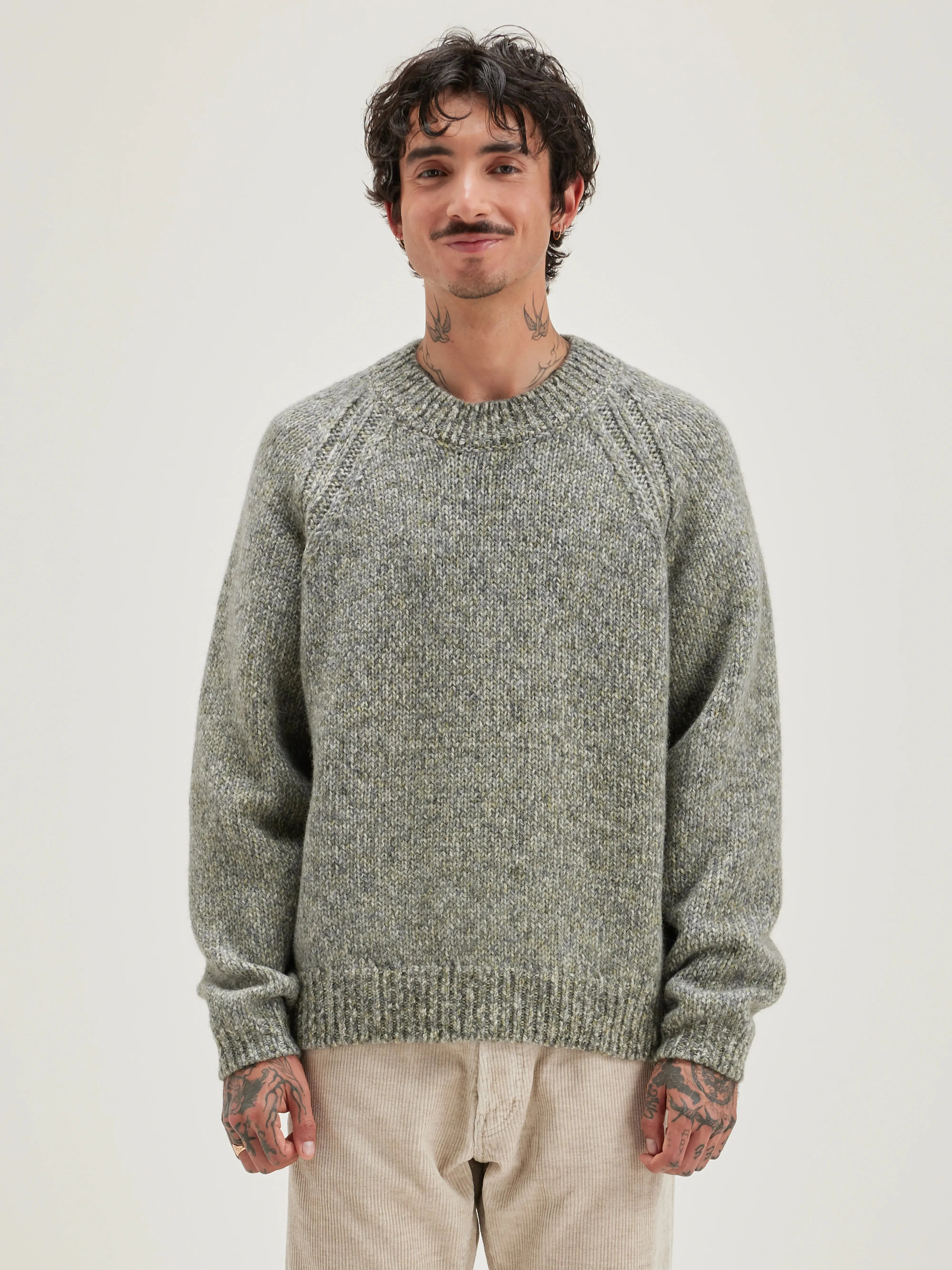Leloc crew-neck sweater (242 / M / COMBO A) sold by Bellrose product image thumbnail 2