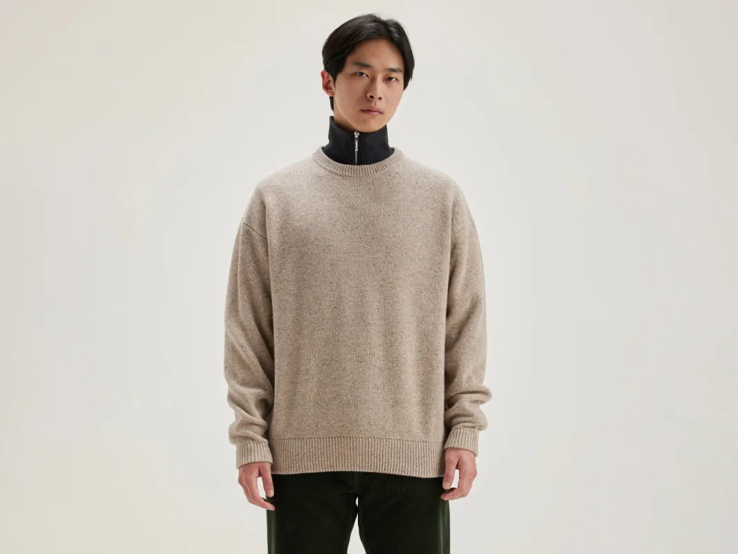 Gatem crew-neck sweater (242 / M / OATMEAL) sold by Bellrose