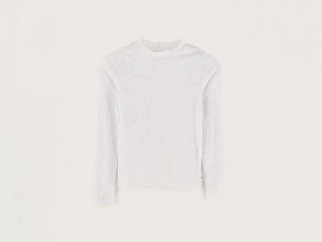 Velfies long-sleeve t-shirt (242 / G / WHITE) made by Bellerose