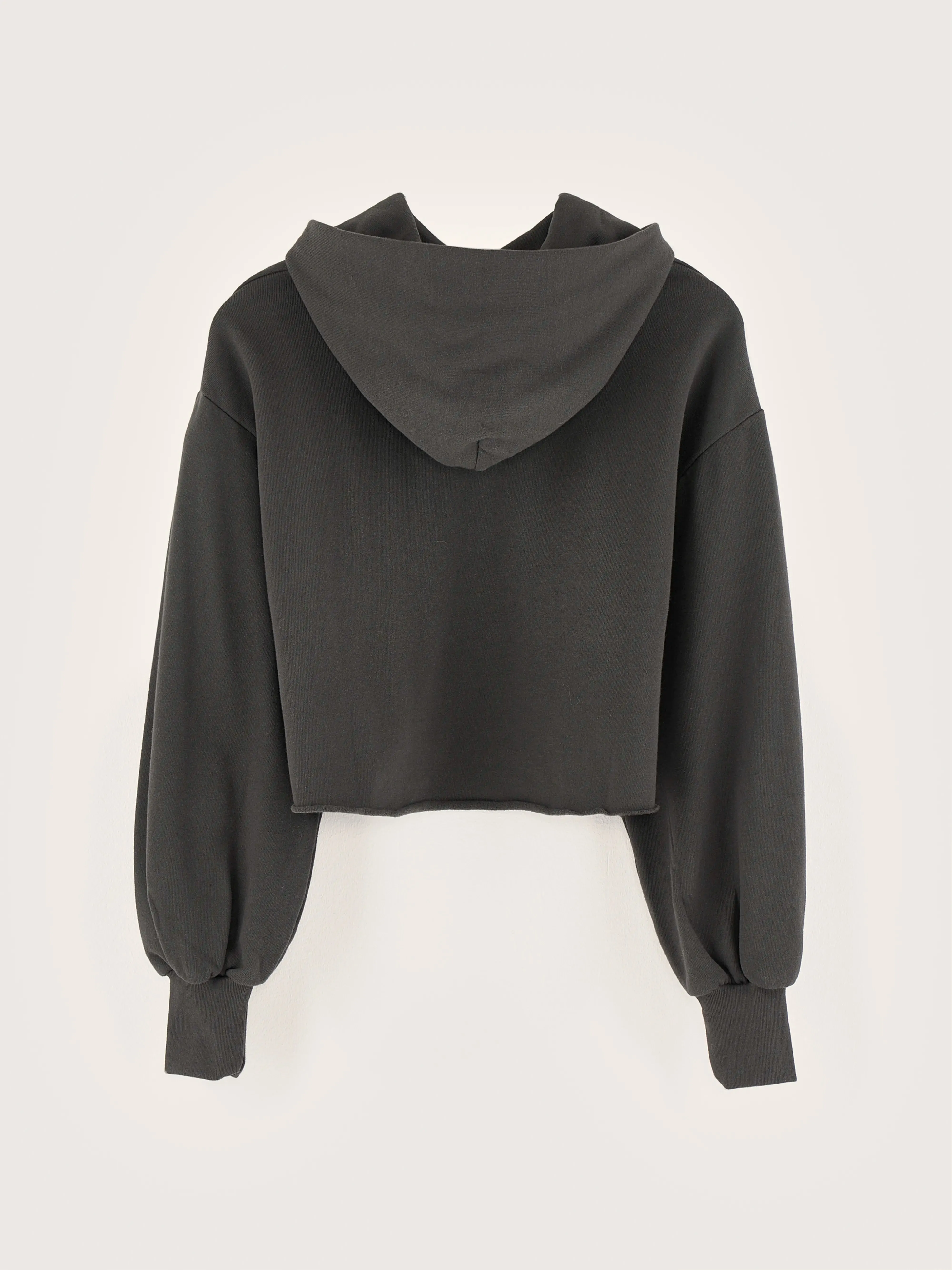 Felico cropped hoodie (242 / G / BLACK SAND) sold by Bellrose product image thumbnail 4