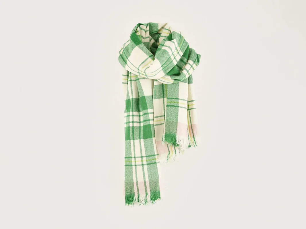 Side checked scarf (242 / W / CHECK F) sold by Bellrose