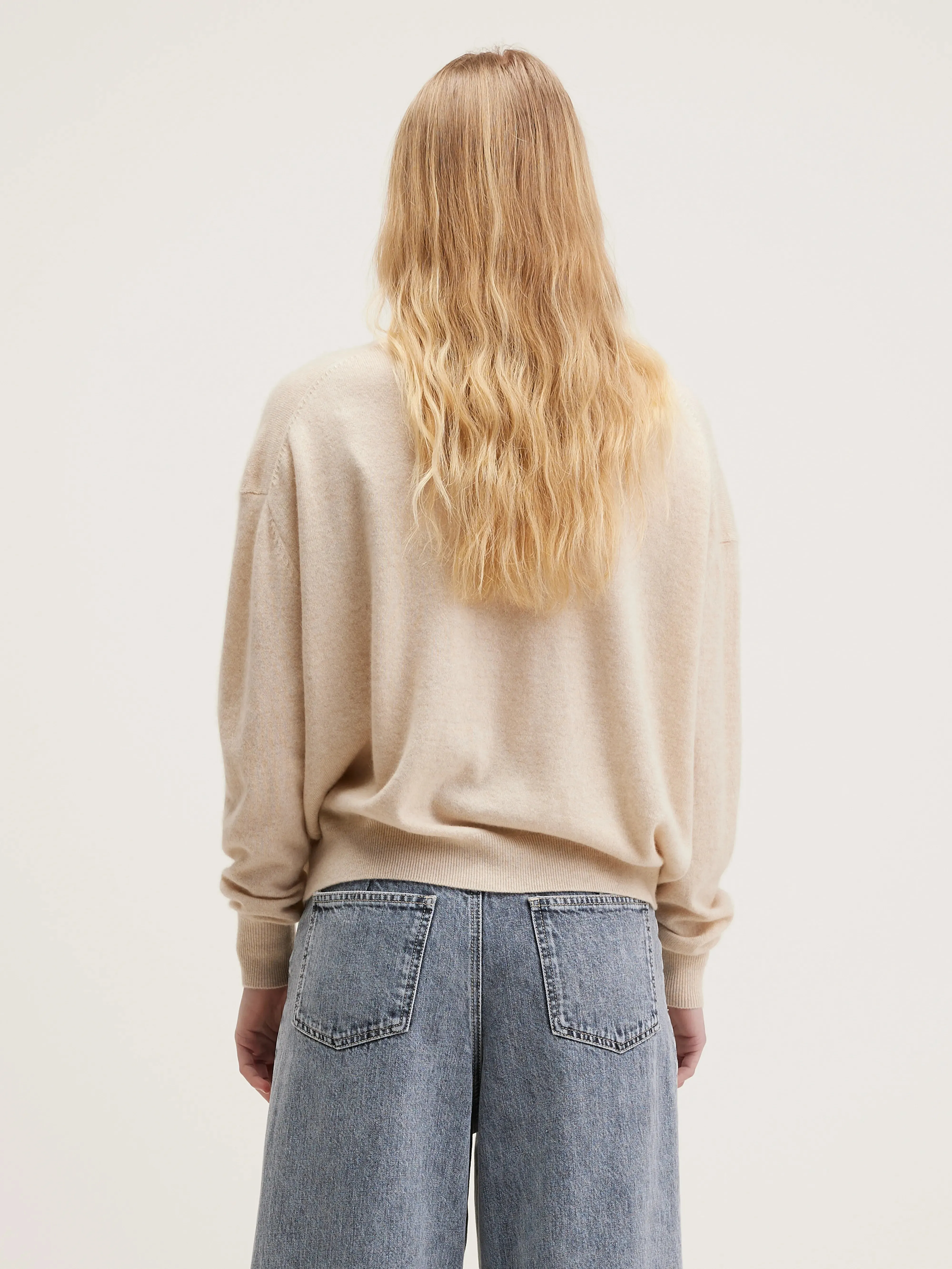 Slax cashmere sweater (242 / W / OATMEAL) sold by Bellrose product image thumbnail 4