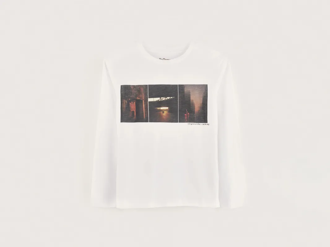 Kenno long-sleeve t-shirt (242 / B / WHITE) made by Bellerose